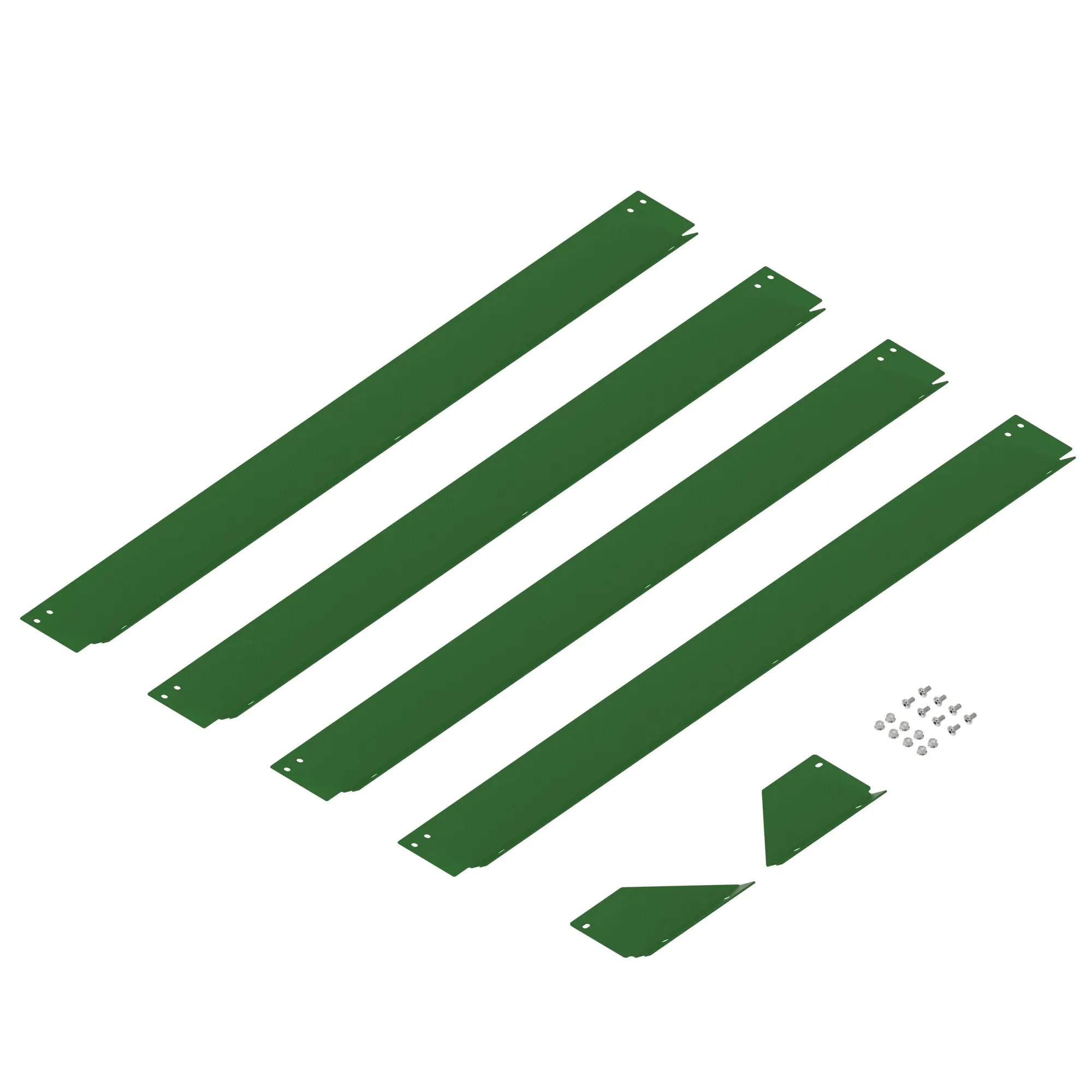 John Deere Back Sheet Deflectors Platform Kit - KXE10389