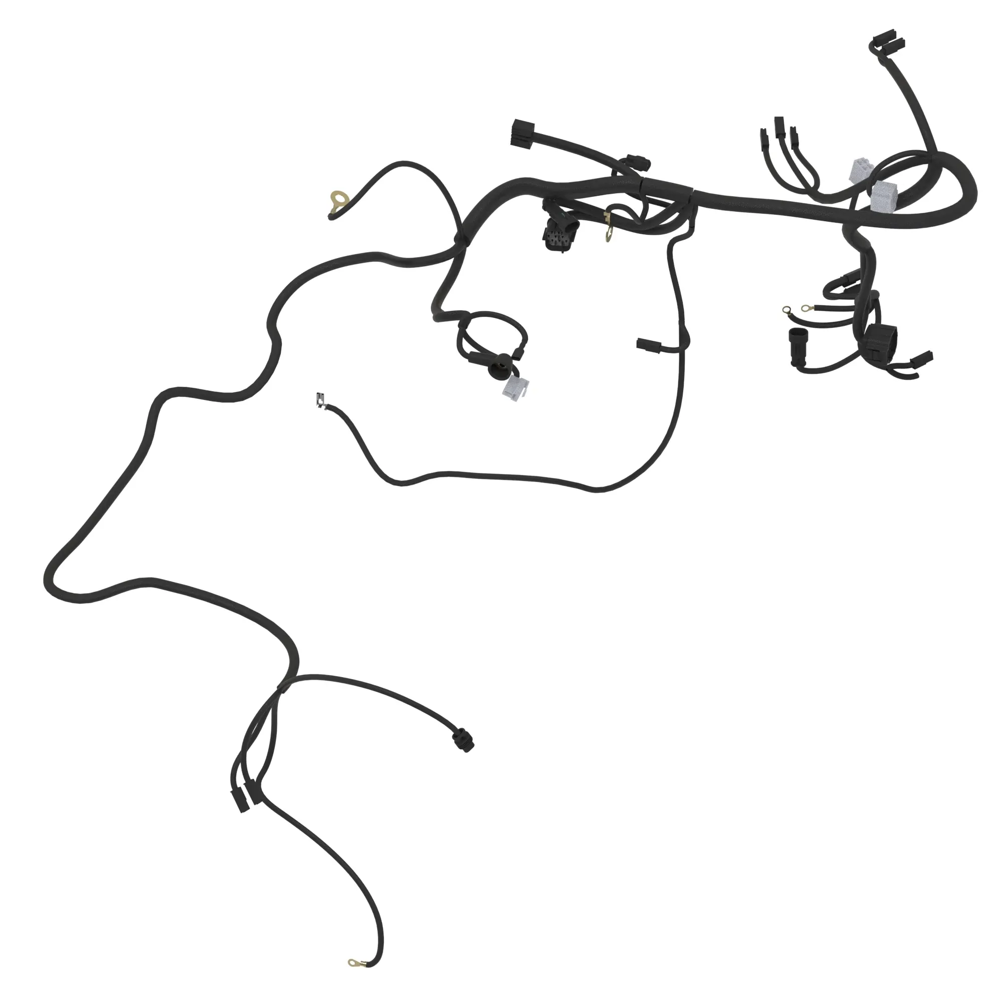 John Deere Dual Clutch Front Wiring Harness - SJ25913