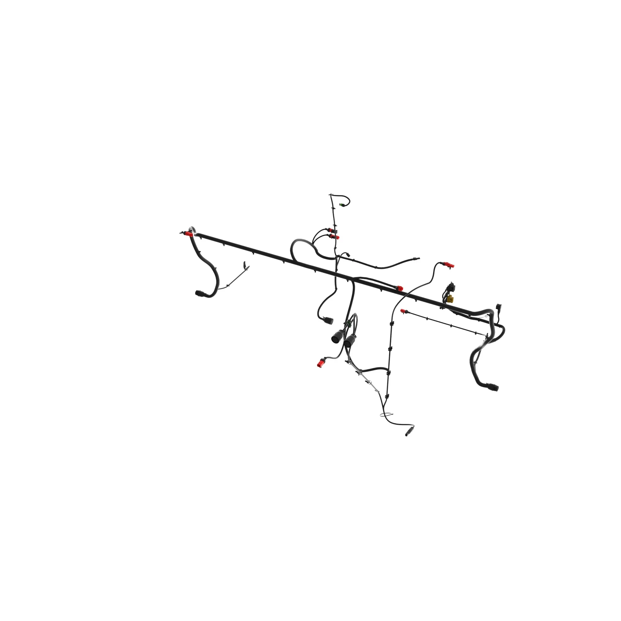 WIRING HARNESS, CENTER FRAME - HIGH