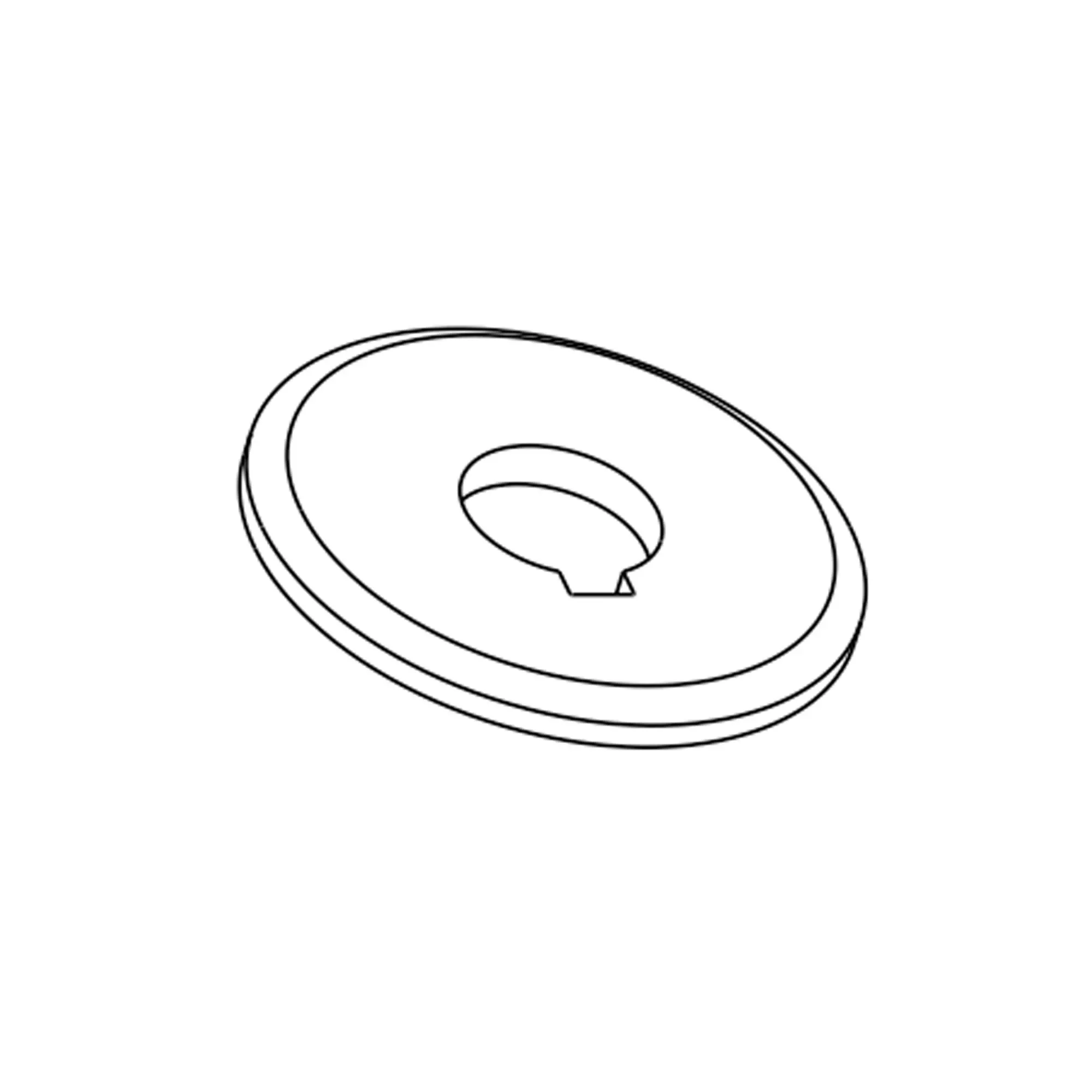 John Deere Top Saw Flange - F663628