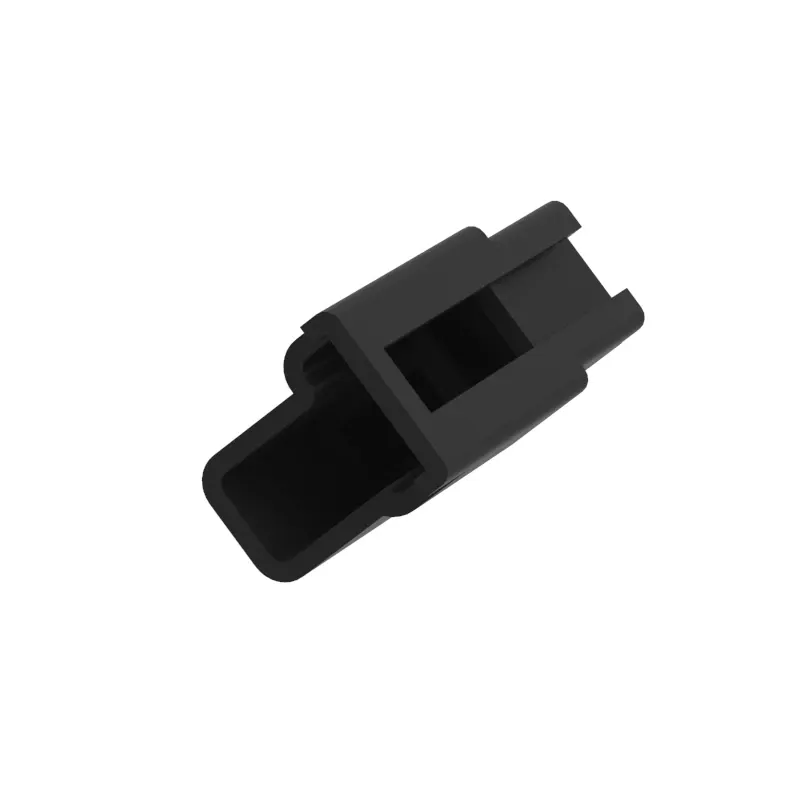 John Deere Black Internal Electrical Connector, 2 Cavities - T69397