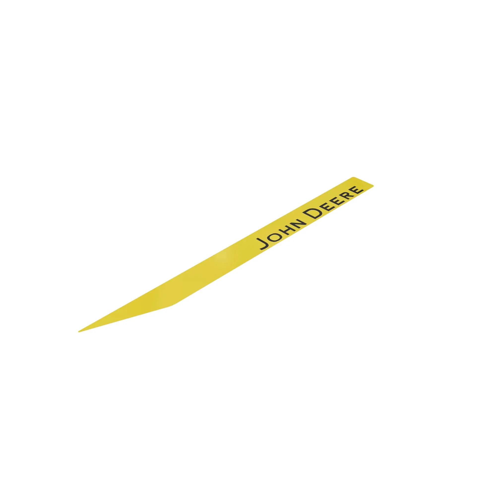 John Deere 643/843L Hood Stripe Label, Right Side - T334008