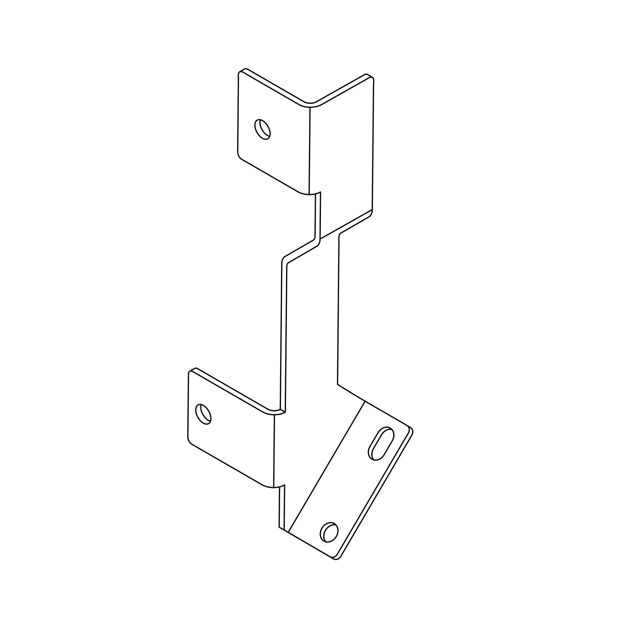 John Deere Hagie Norac Sensor Bracket, Right Side - 5HG169577