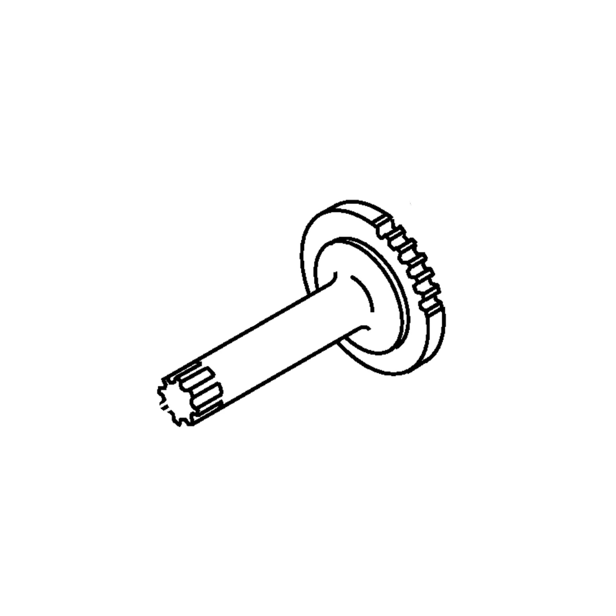 John Deere Travel Motor Gearbox Shaft - 2050692