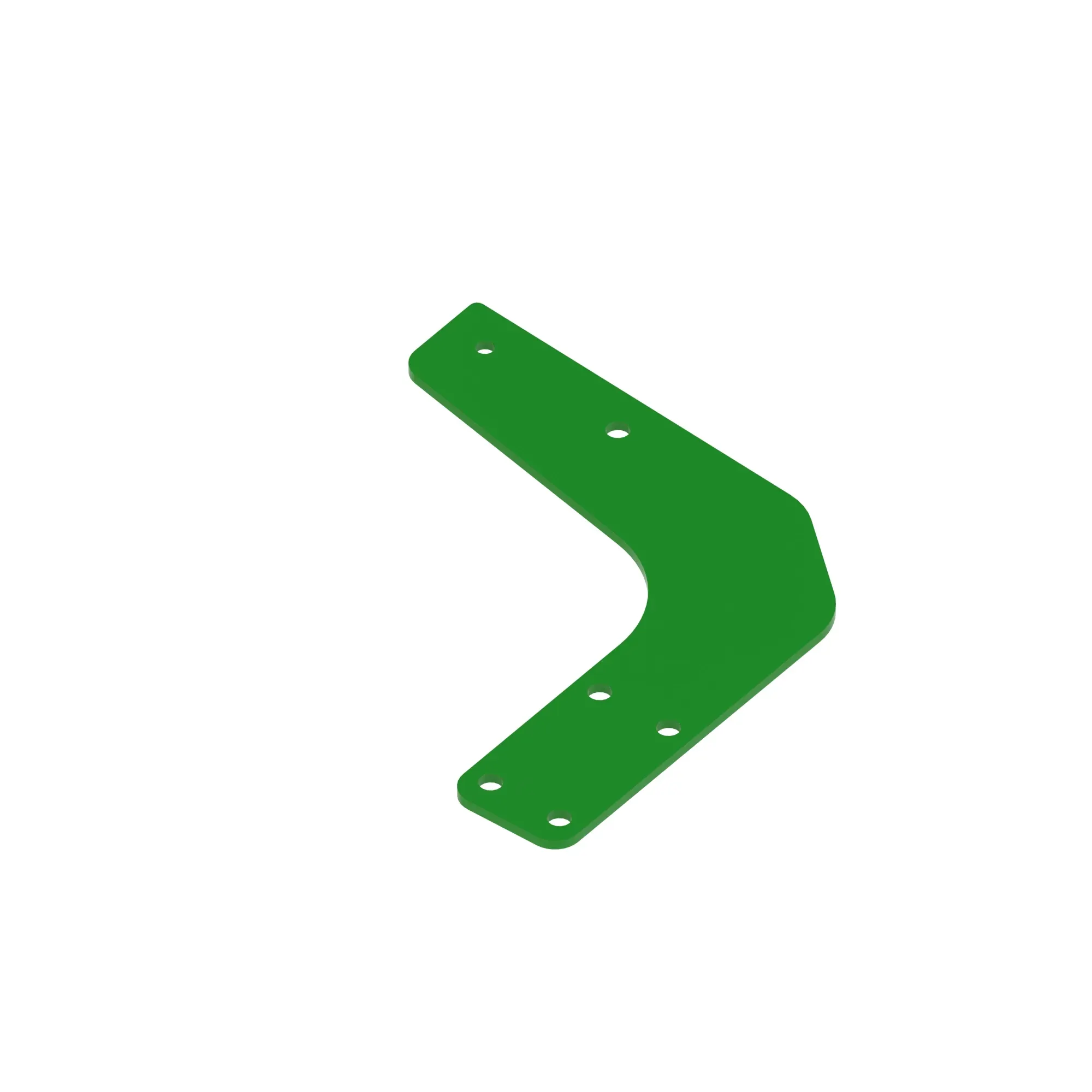 John Deere Hood Grille Guard Plate - W48142