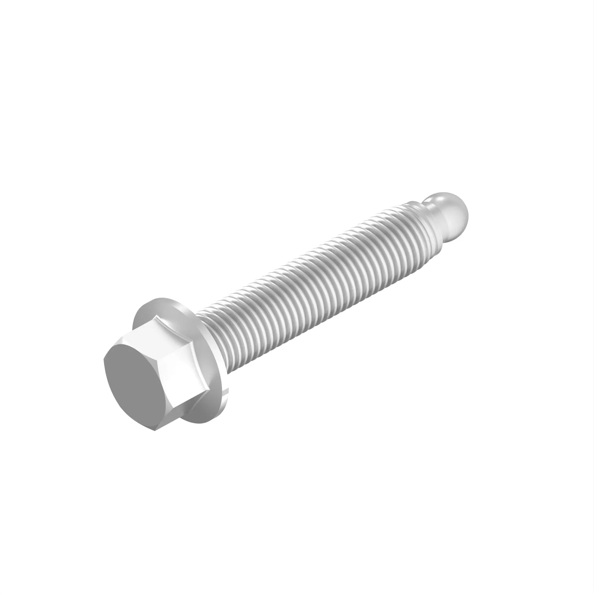 SCREW, HEXFLG-M10X50-G12.9-W/THRDLK