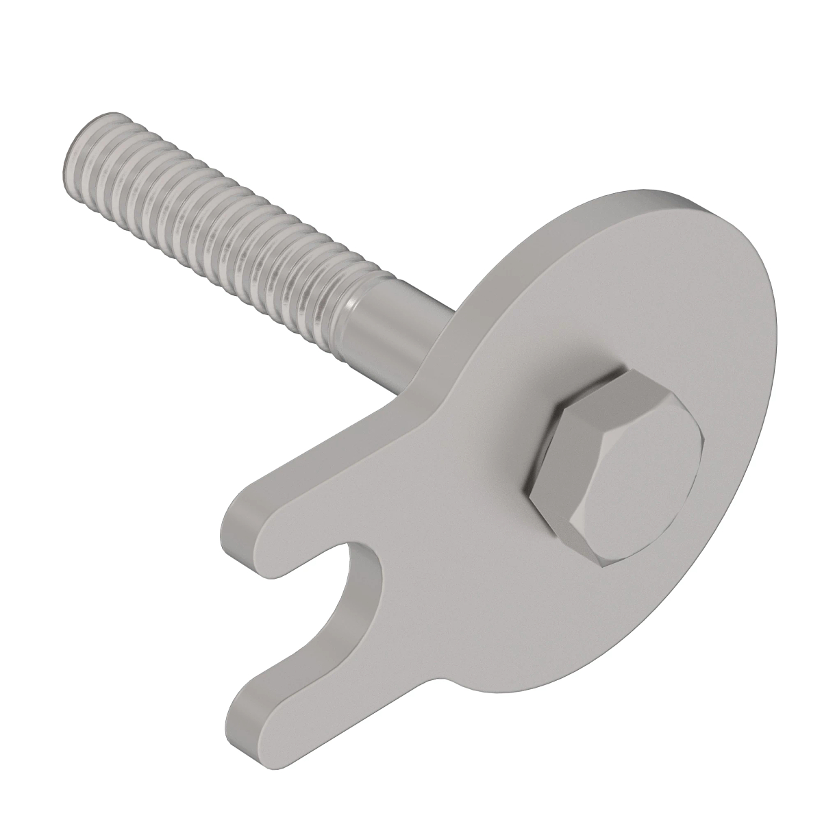PLATE, WITH STUD