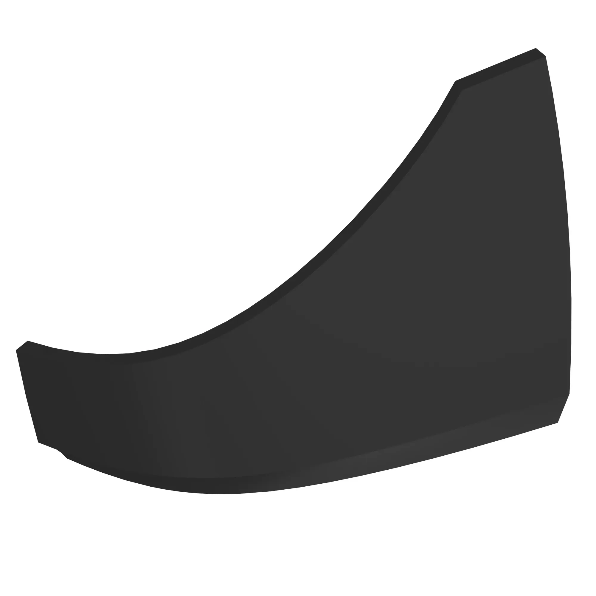 John Deere Cowl Barrier, Right Side - LVU17163