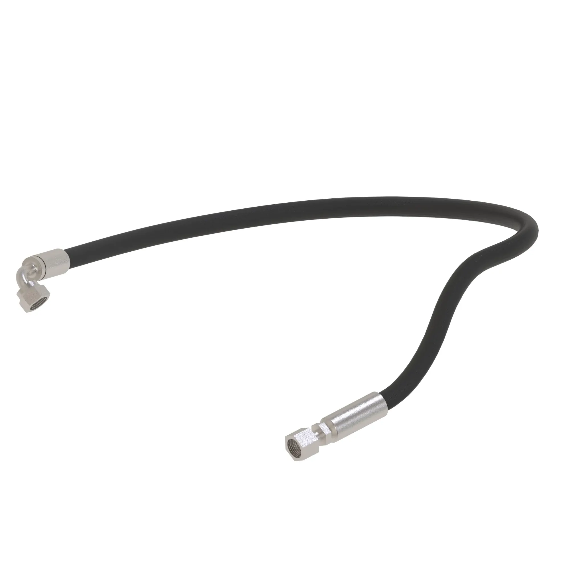 John Deere Auxiliary Valve Cut to Saw Motor Cylinder Rod Hydraulic Hose, 915 mm - AT499855