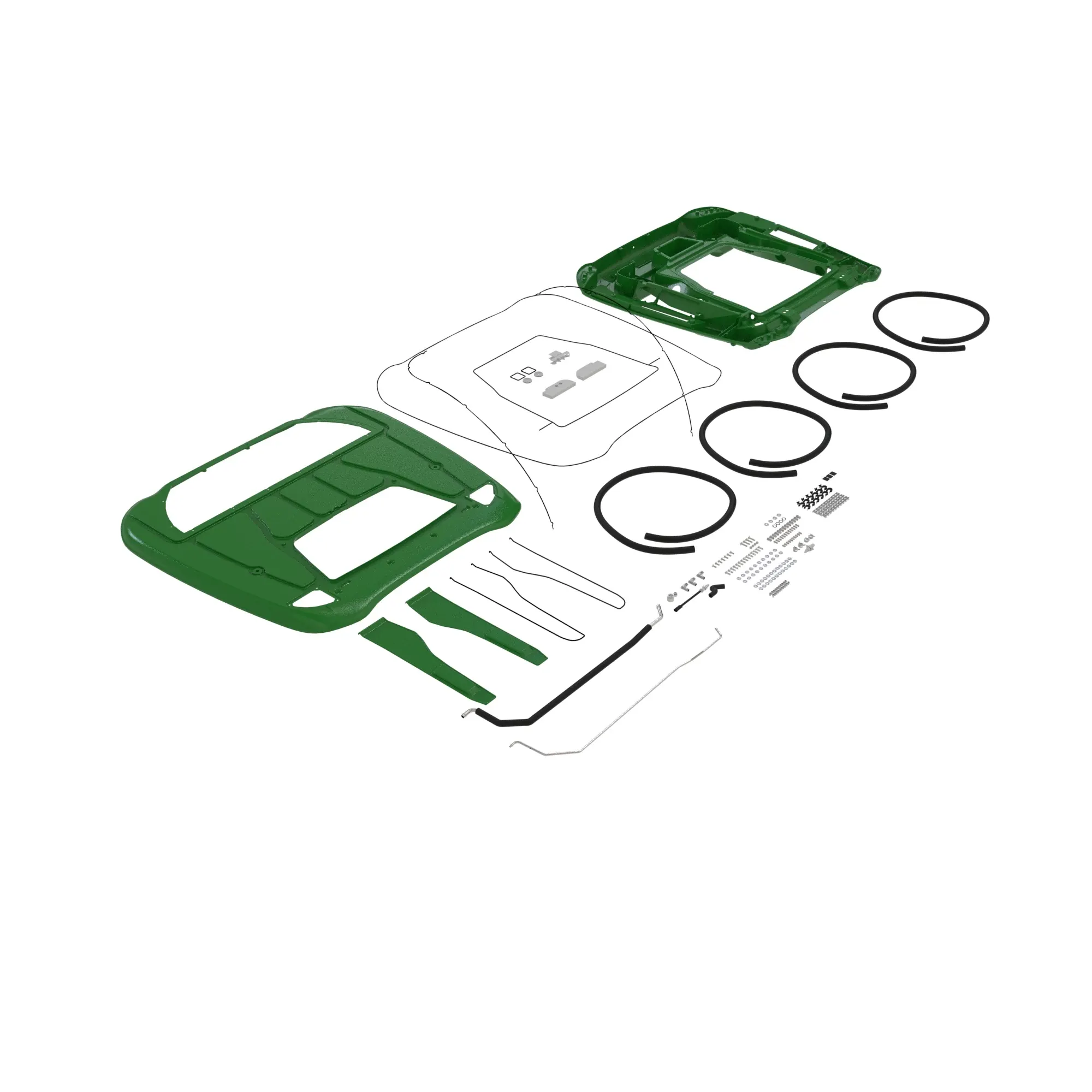 John Deere Cab Roof Kit - SJ25147