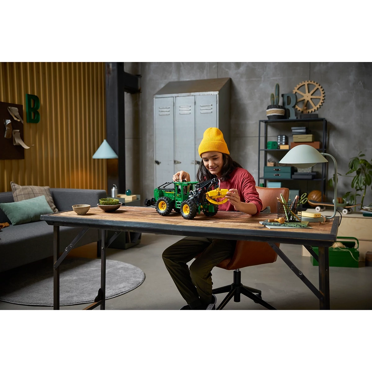 LEGO® Technic™ John Deere 948L-II Skidder | Shop.Deere.com