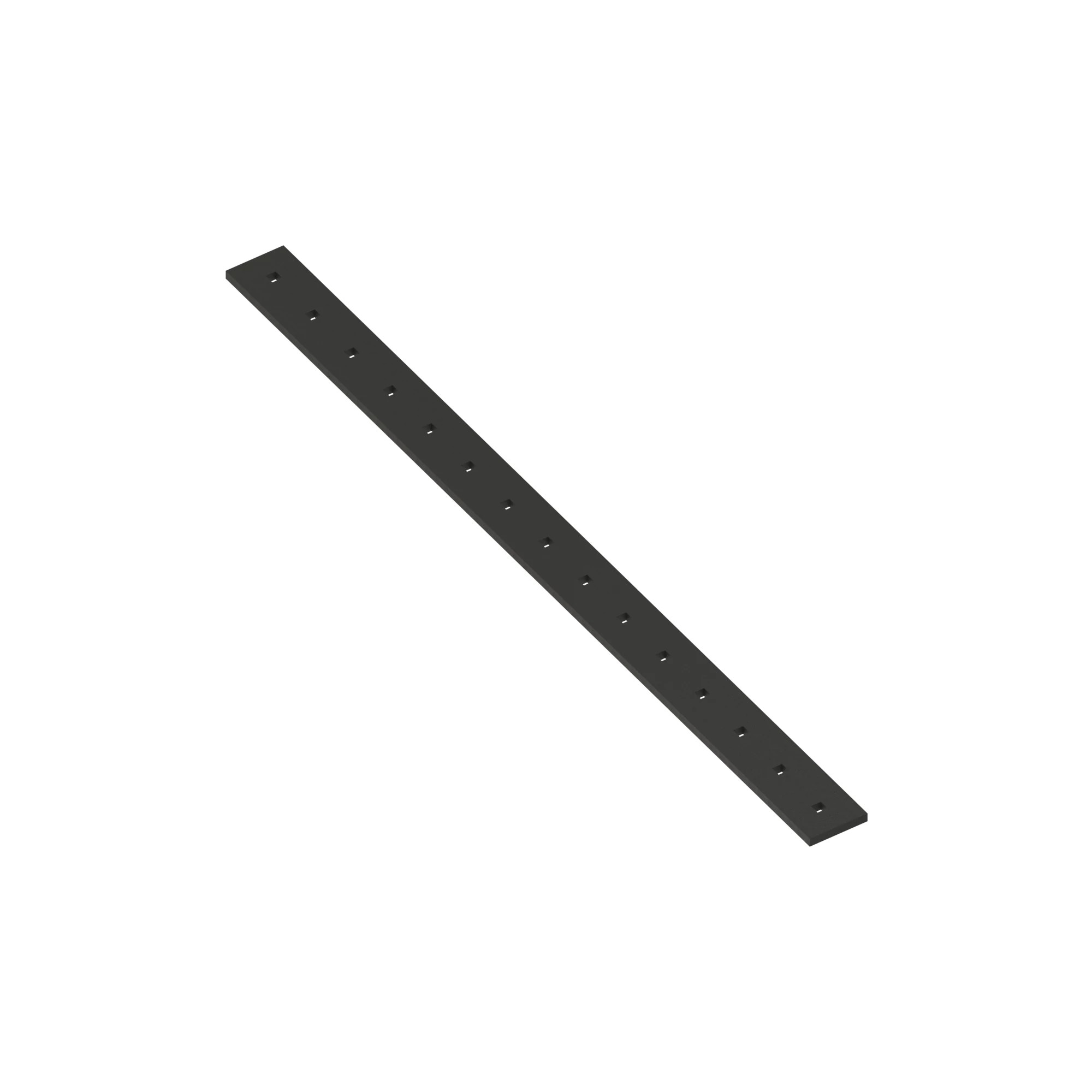 John Deere Snow Push Rubber Cutting Edge - T244854