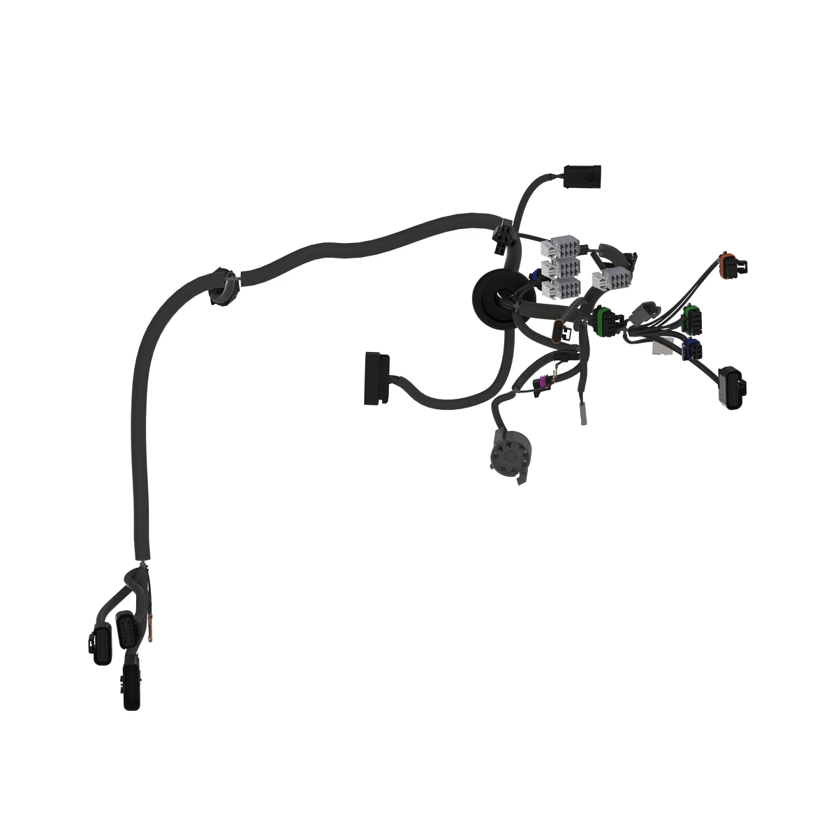 Cab Wiring Harness, Front Console H