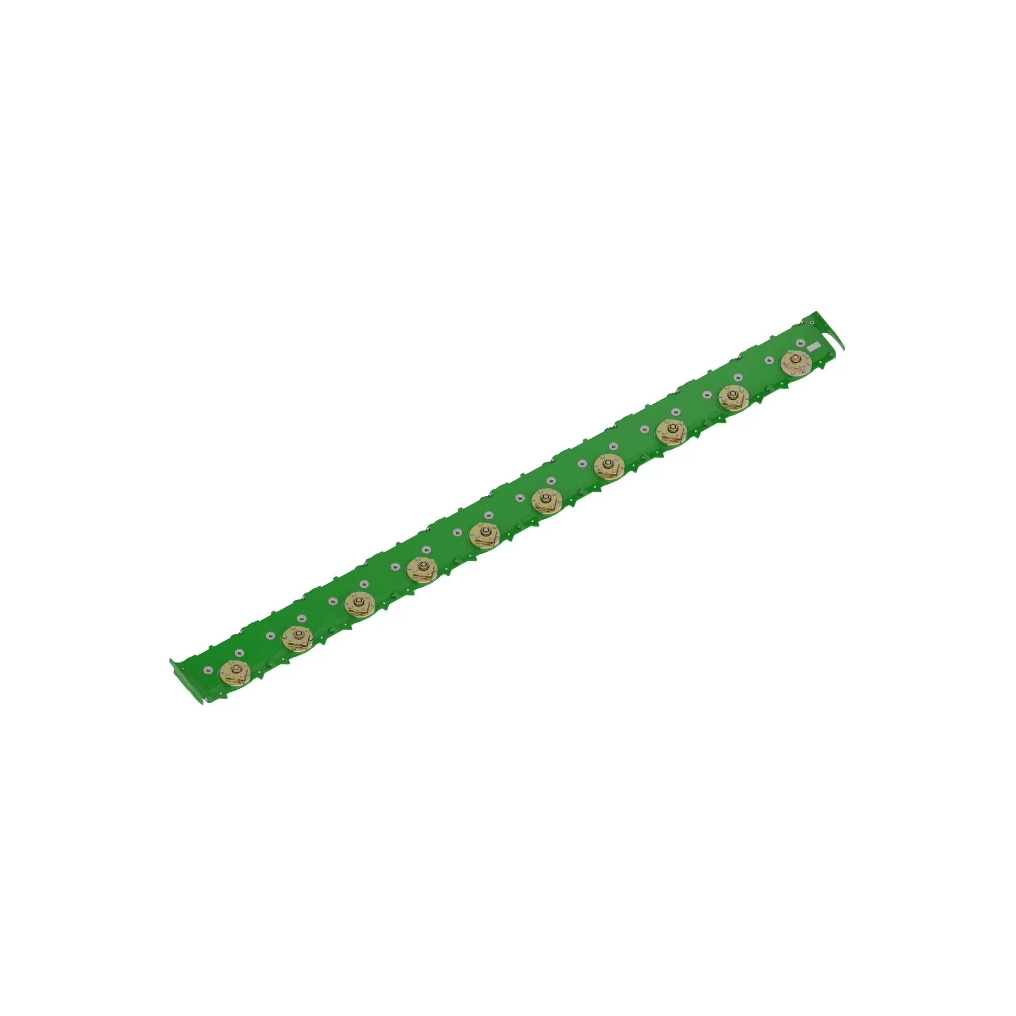 John Deere Knife Double Overlap Over Serrated Cutterbar, 5.5 m, Left Side - AE57041