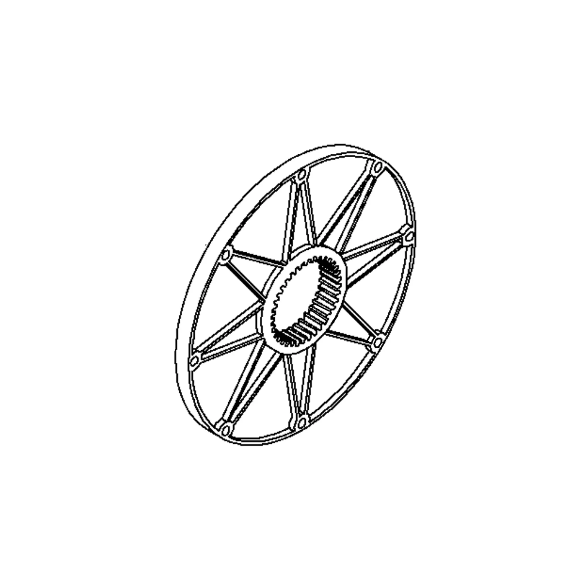 John Deere Drive Coupling Flange - YZ40281578