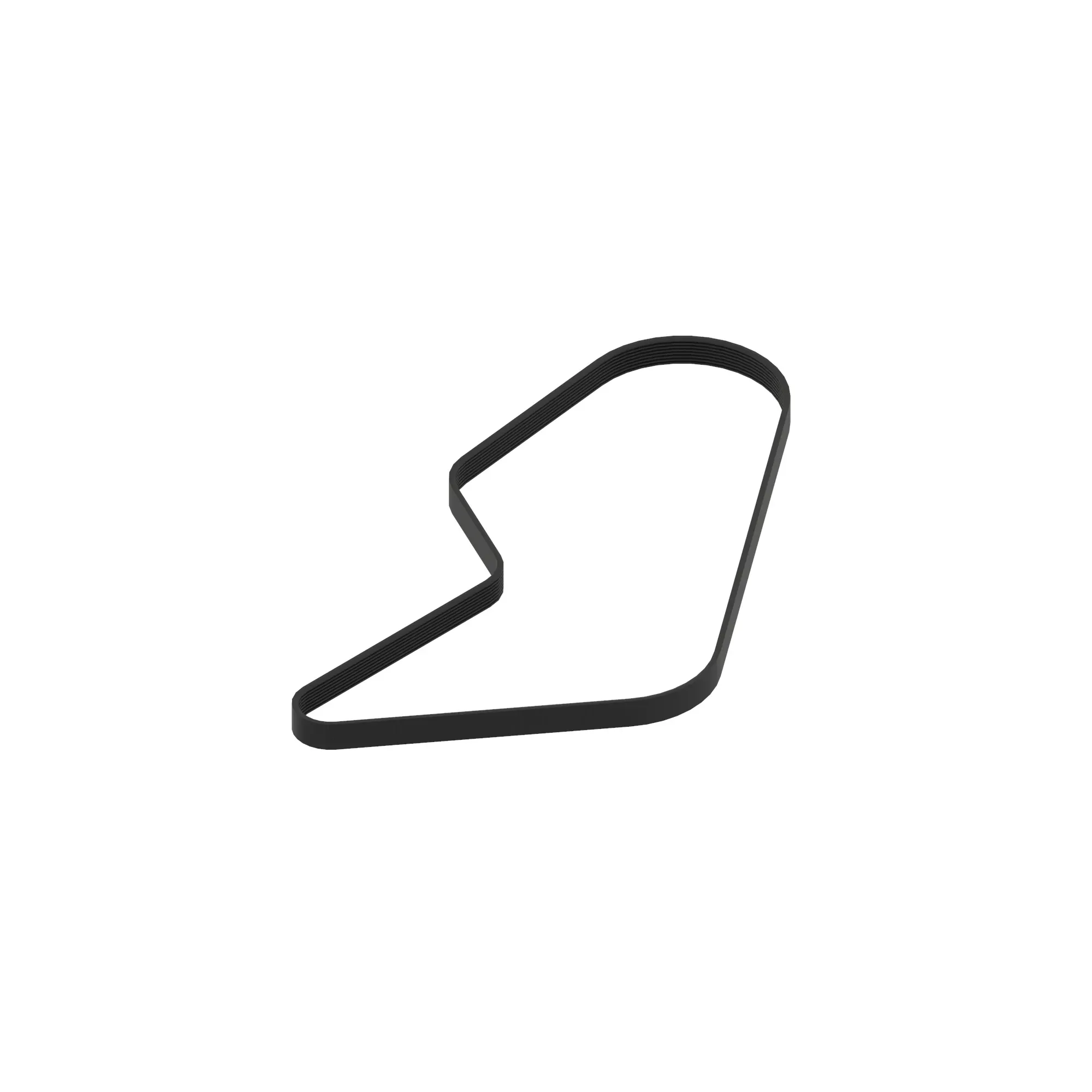 John Deere Engine Fan Drive V-Belt, Effective Length 1745 mm (69 inch) - T190809