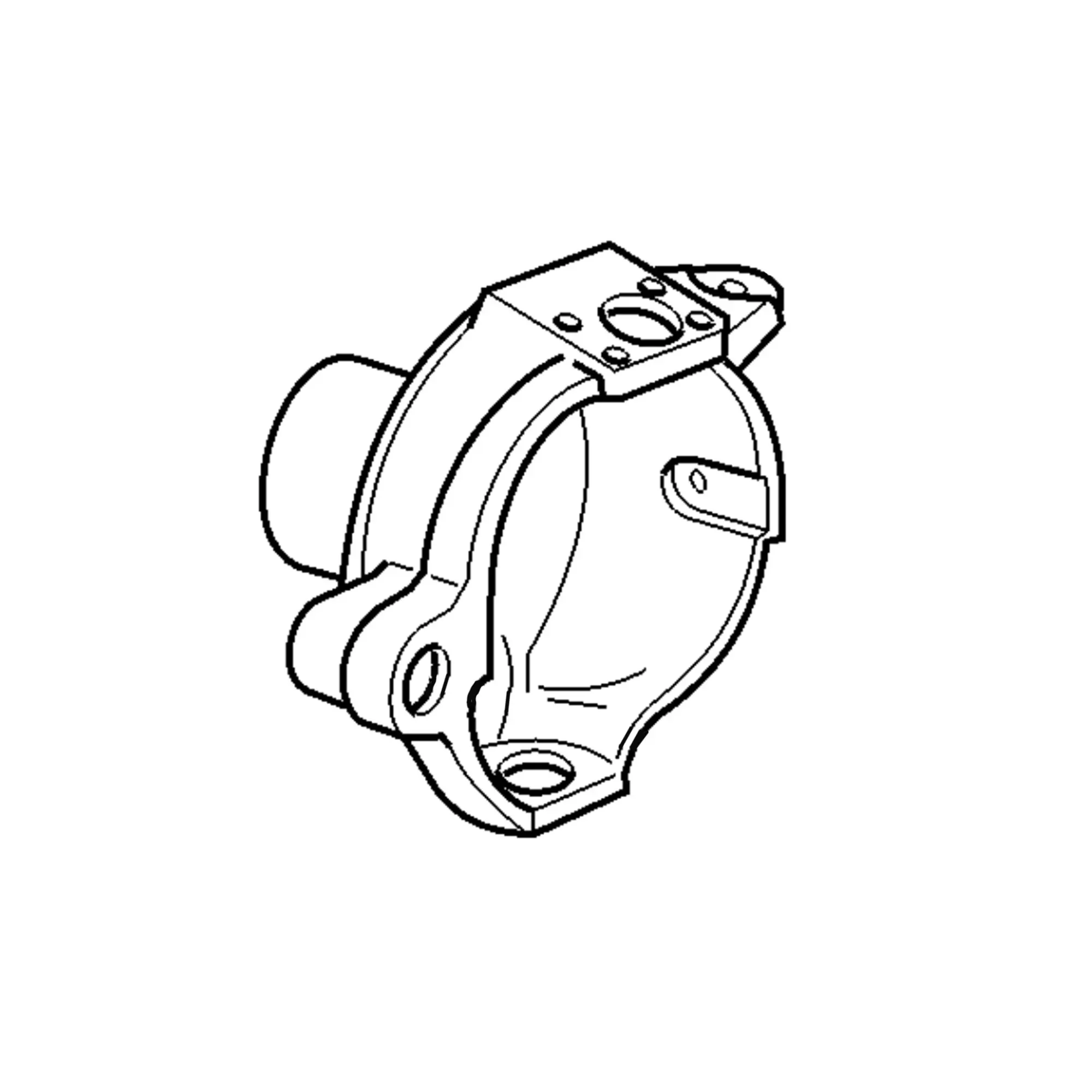 John Deere LH Swivel Housing - RE195986