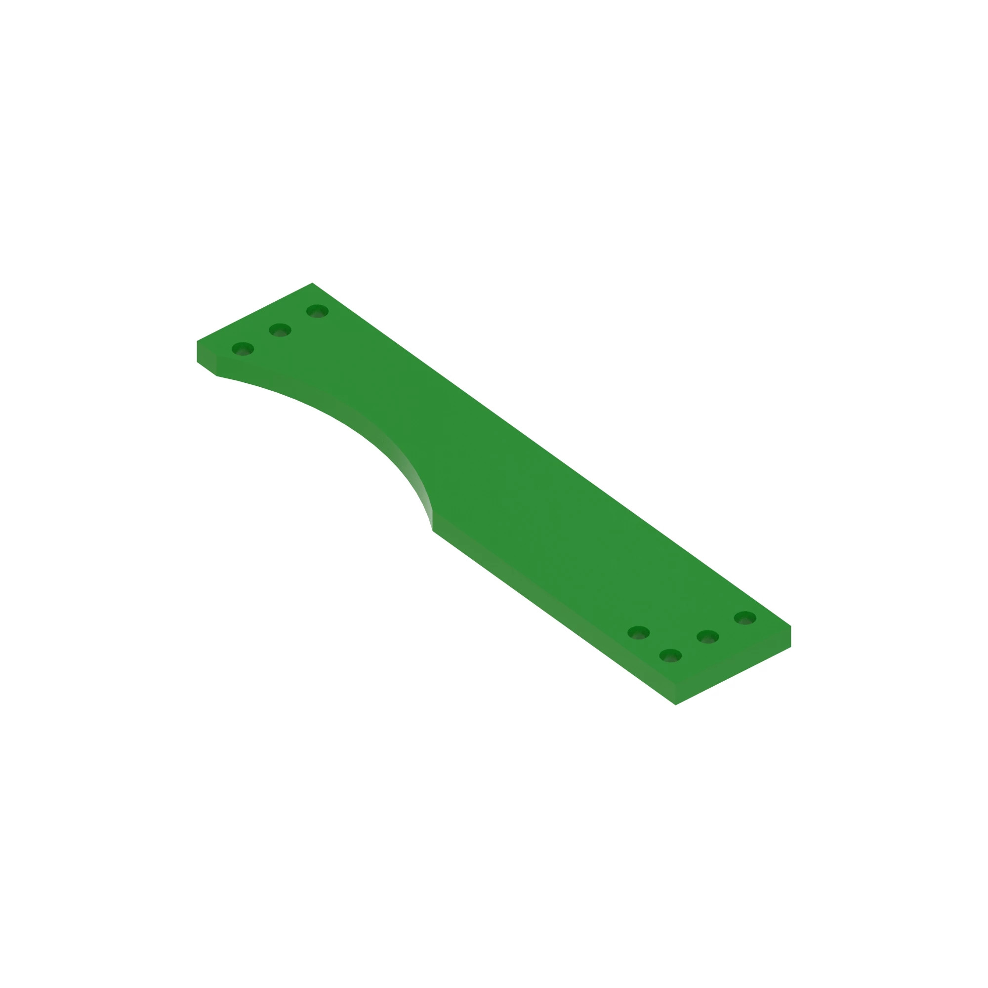 ⚙️ R231130: Placa de soporte de enganche John Deere 🚜✅