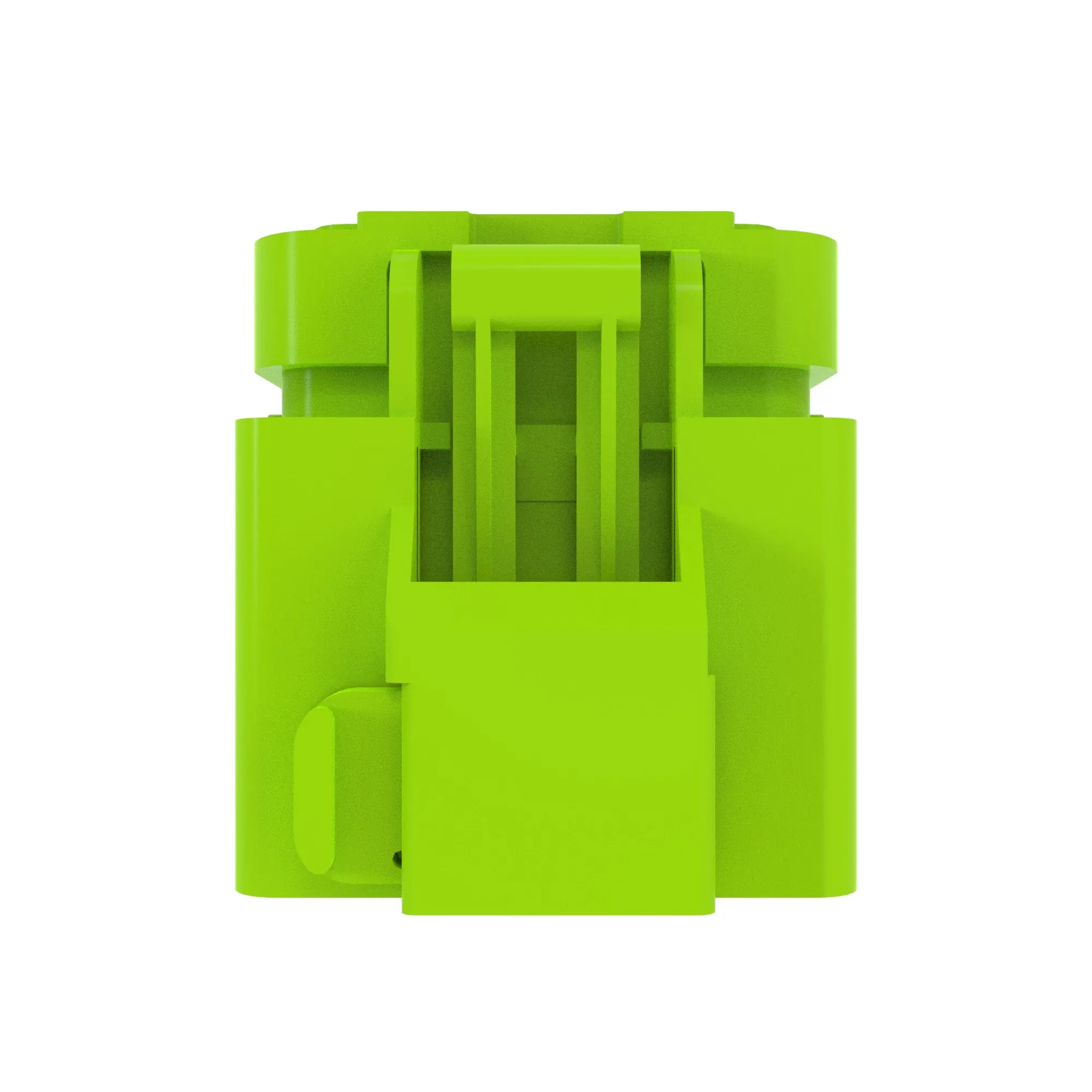 CONN FCI APEX2.8 10W FS LTGRN PLSTC