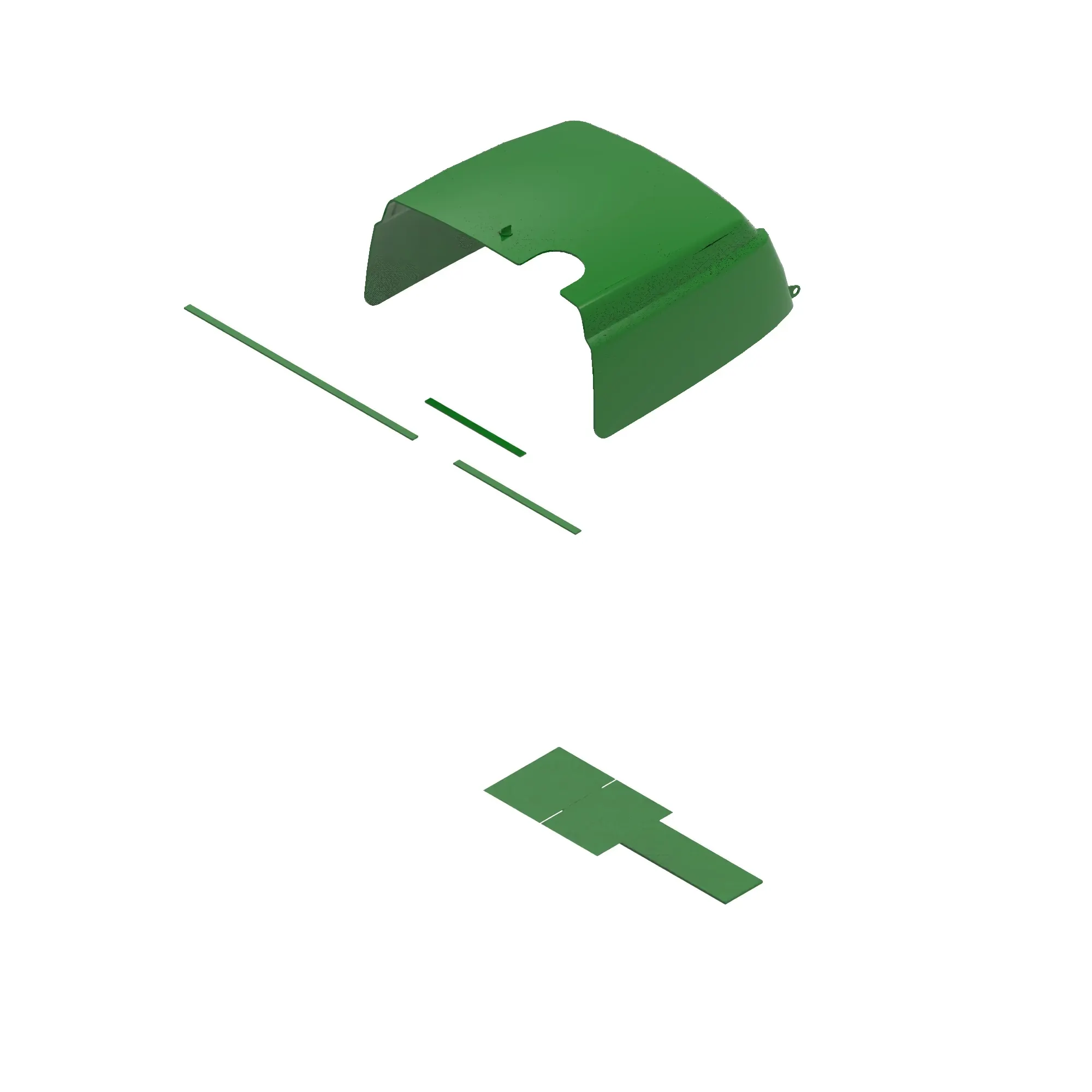 John Deere Hood - TCA12791