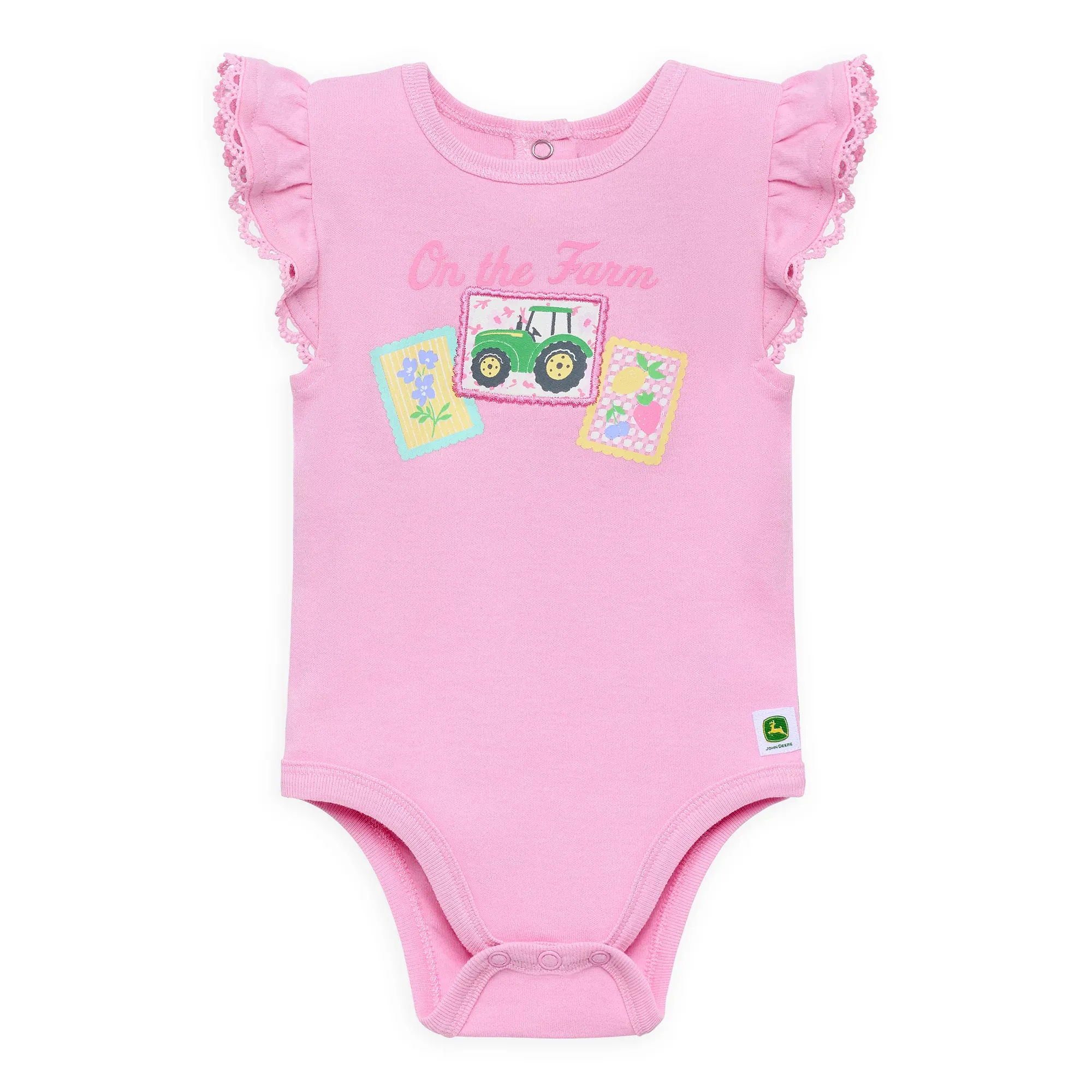 Infant On the Farm Patchwork Bodyshirt