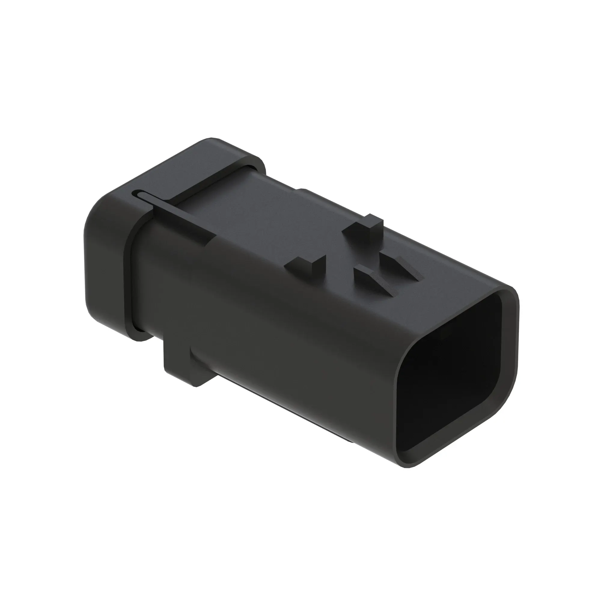 TYCO AMPSEAL16 4W PIN SLD GRY PLSTC