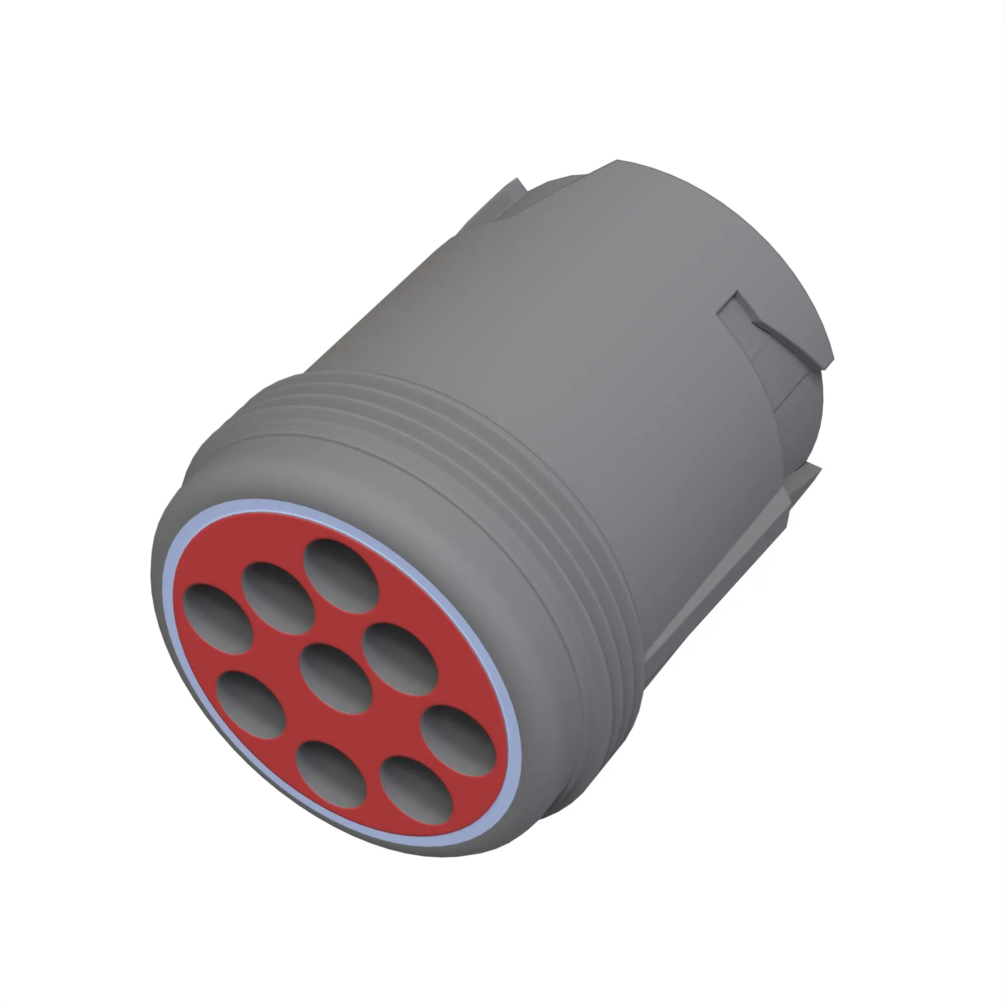 John Deere Gray External Electrical Connector Housing - 57M7744