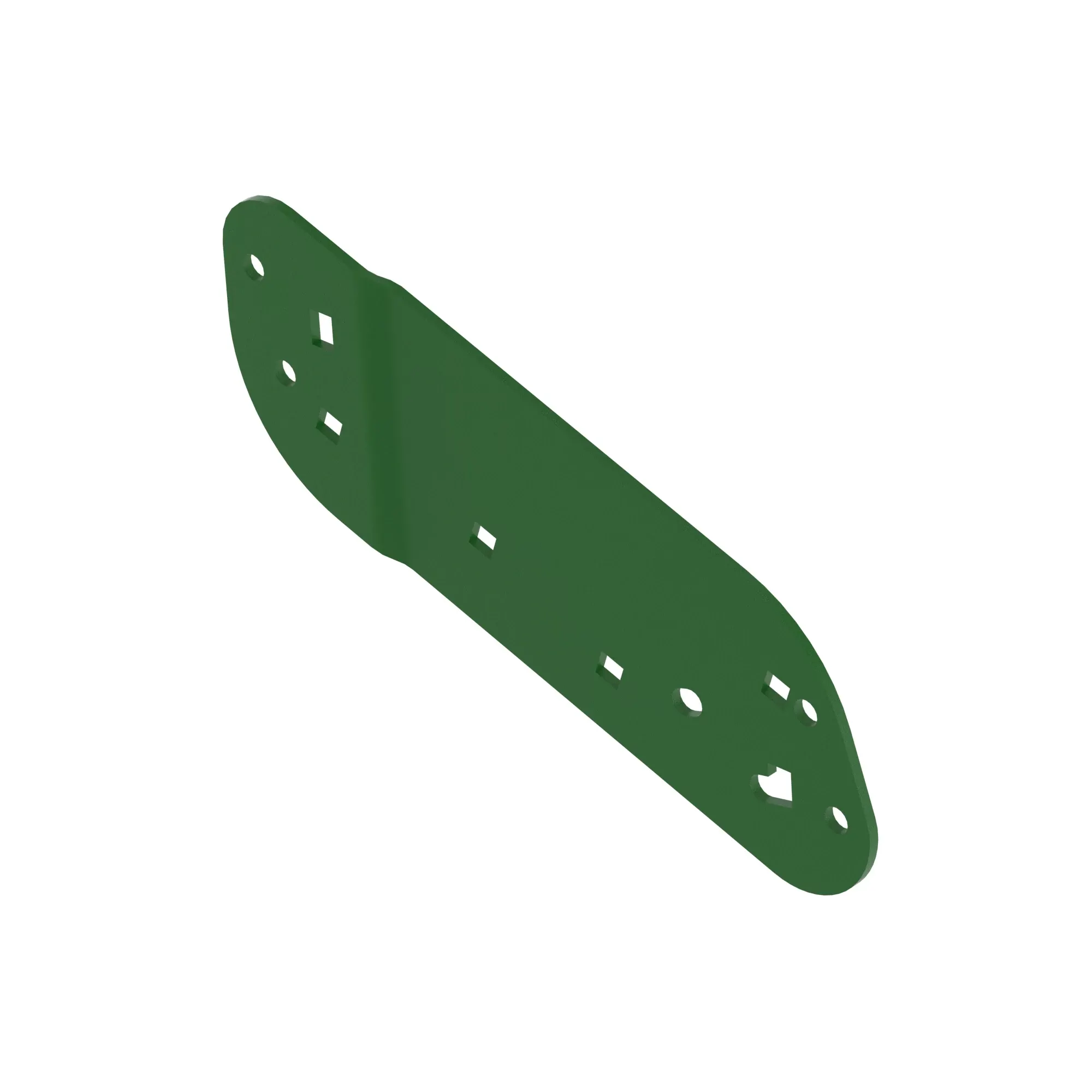 John Deere Bottom Front Siderail Plate - R214720