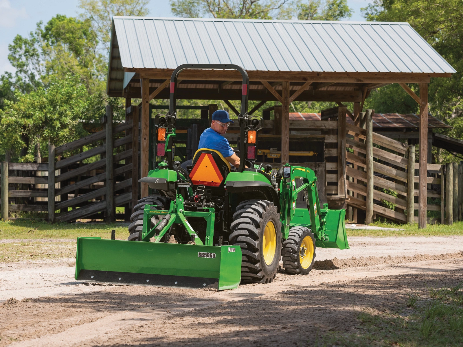 John Deere 2032R Compact Tractor — Engine Model