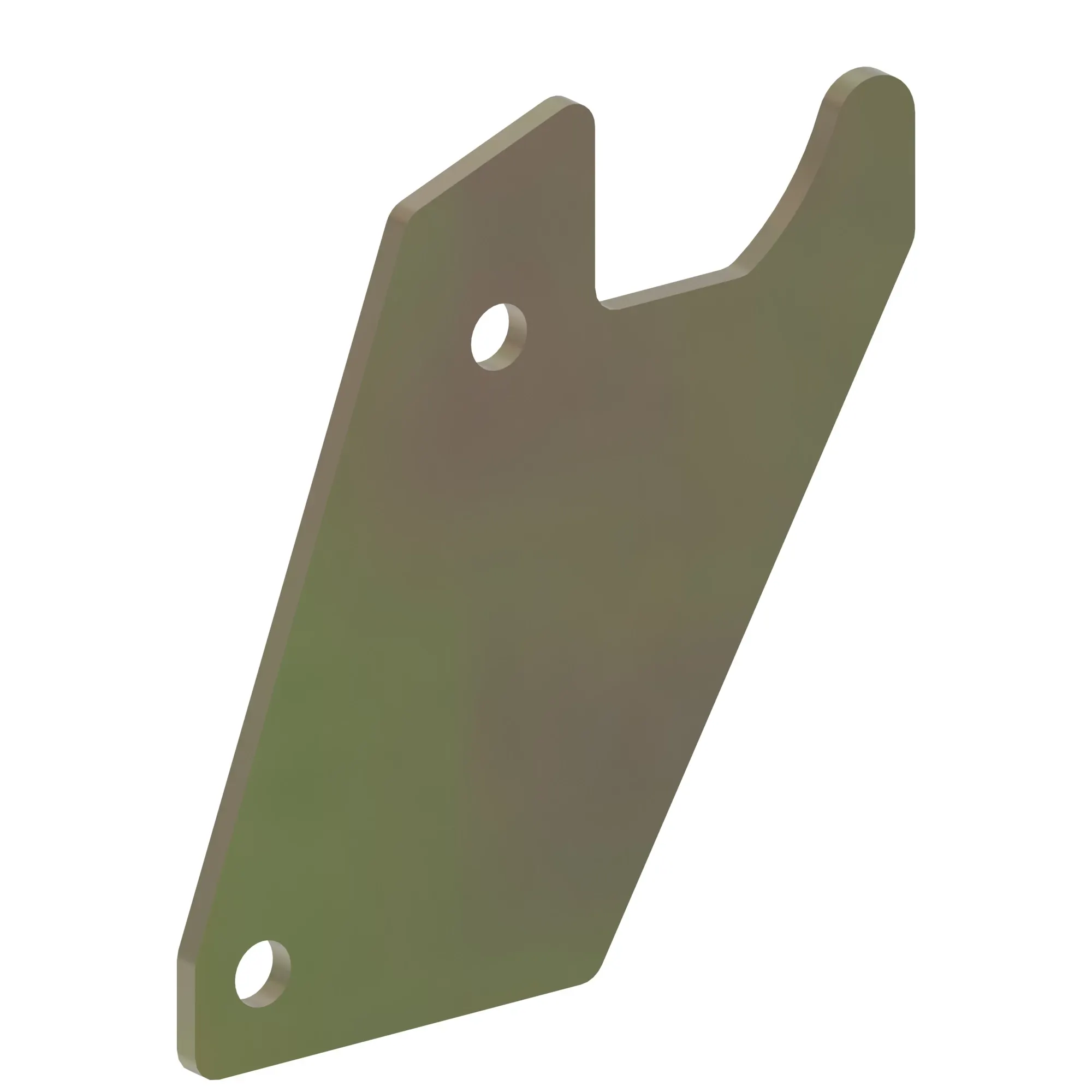 John Deere Air Conditioning Condenser Mounting Plate - F643136