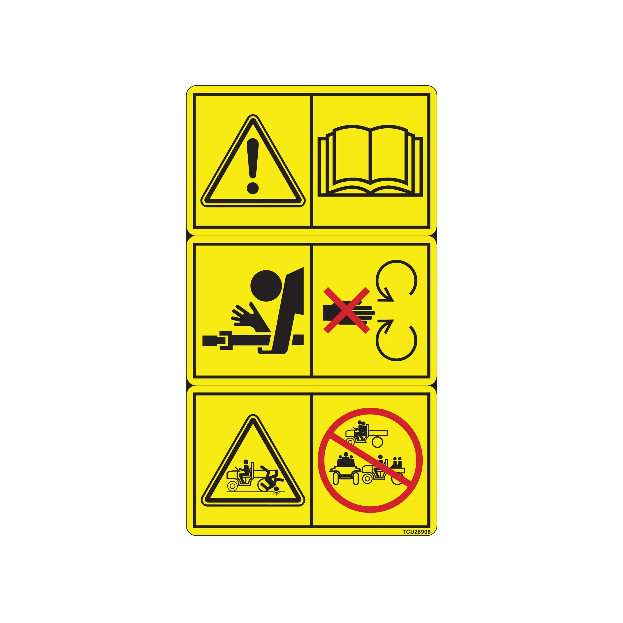 LABEL, CAUTION (EXPORT)