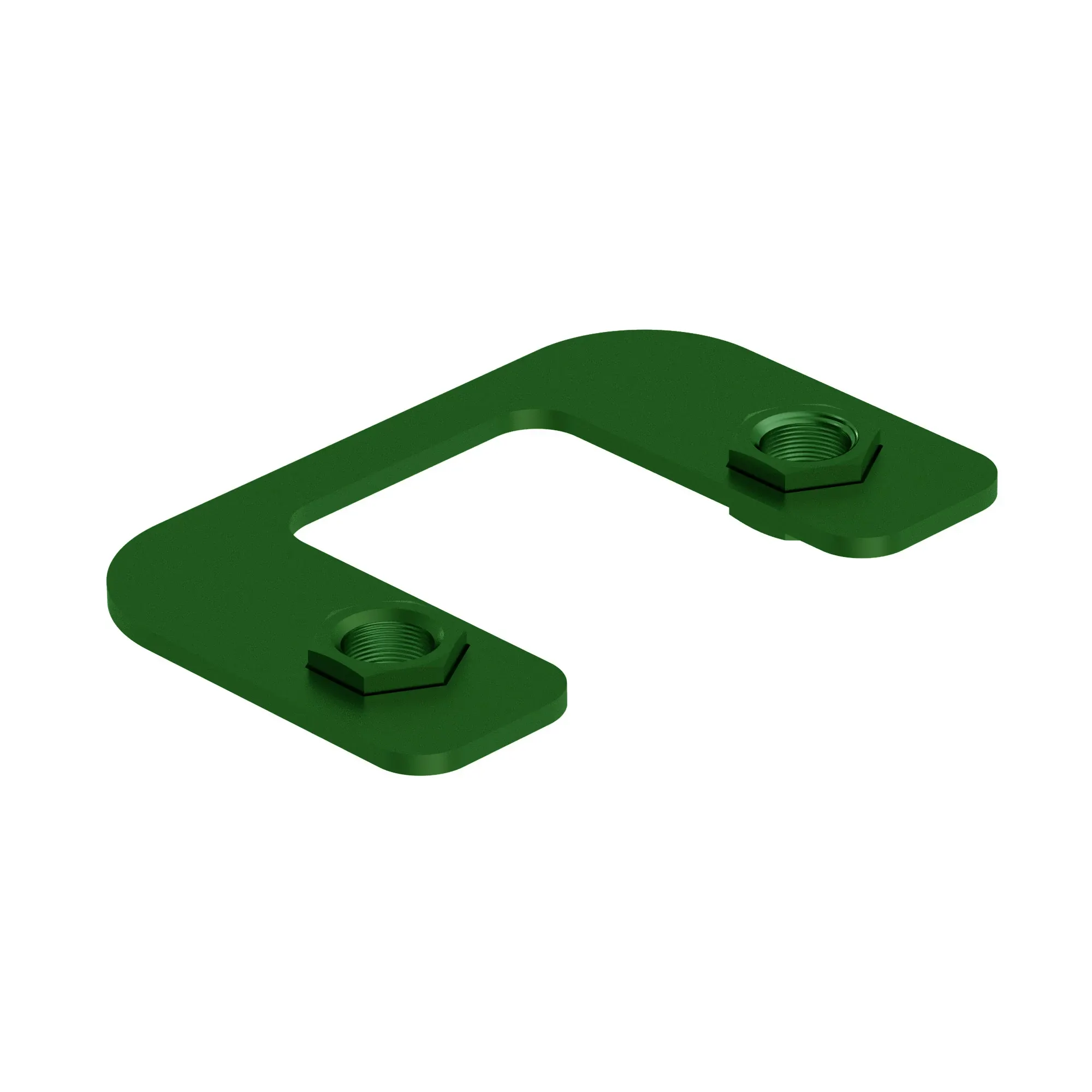 John Deere Steering Cylinder Nut Retention Bracket - AT468725