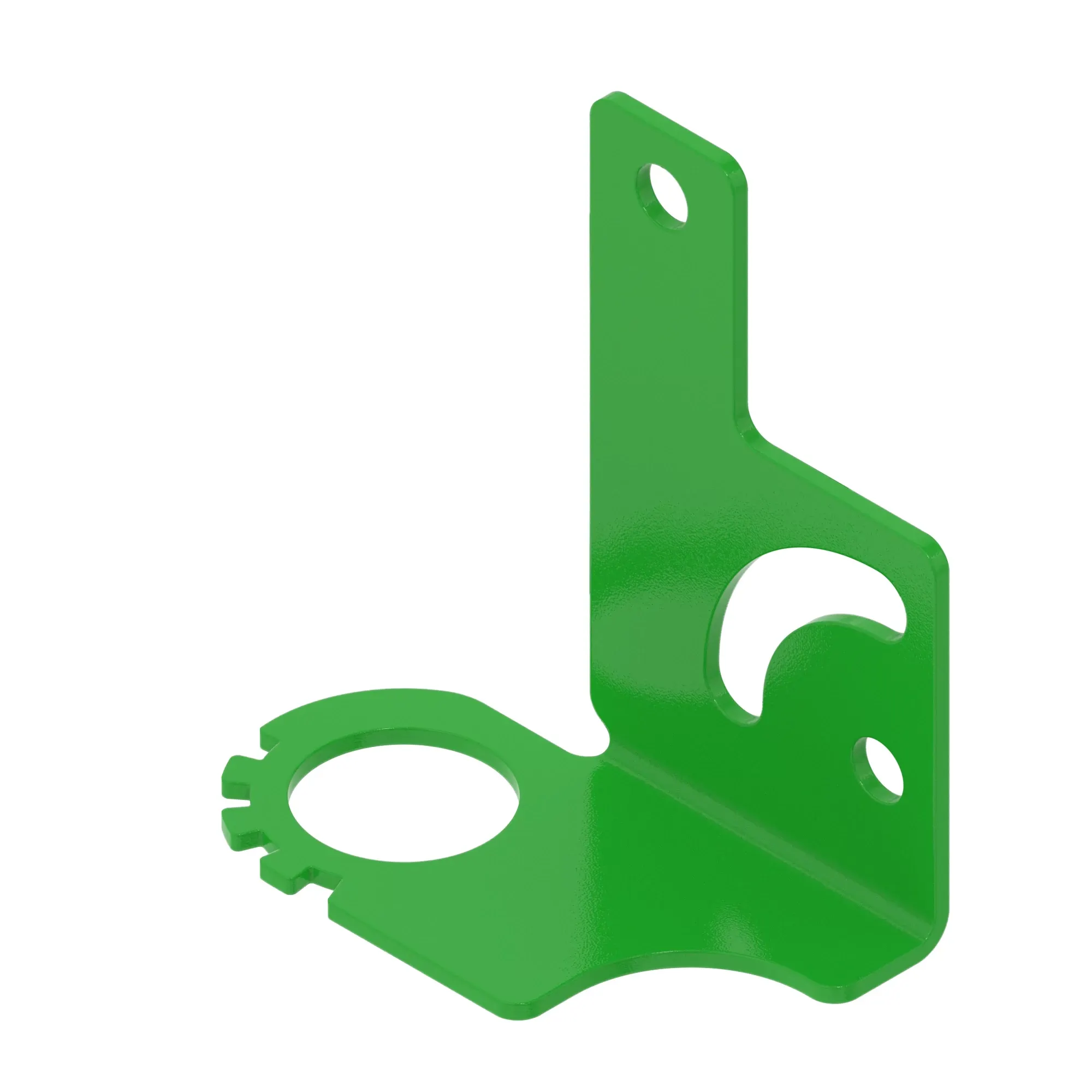 John Deere Fence Row Bulkhead Bracket, Left Side - KK24314