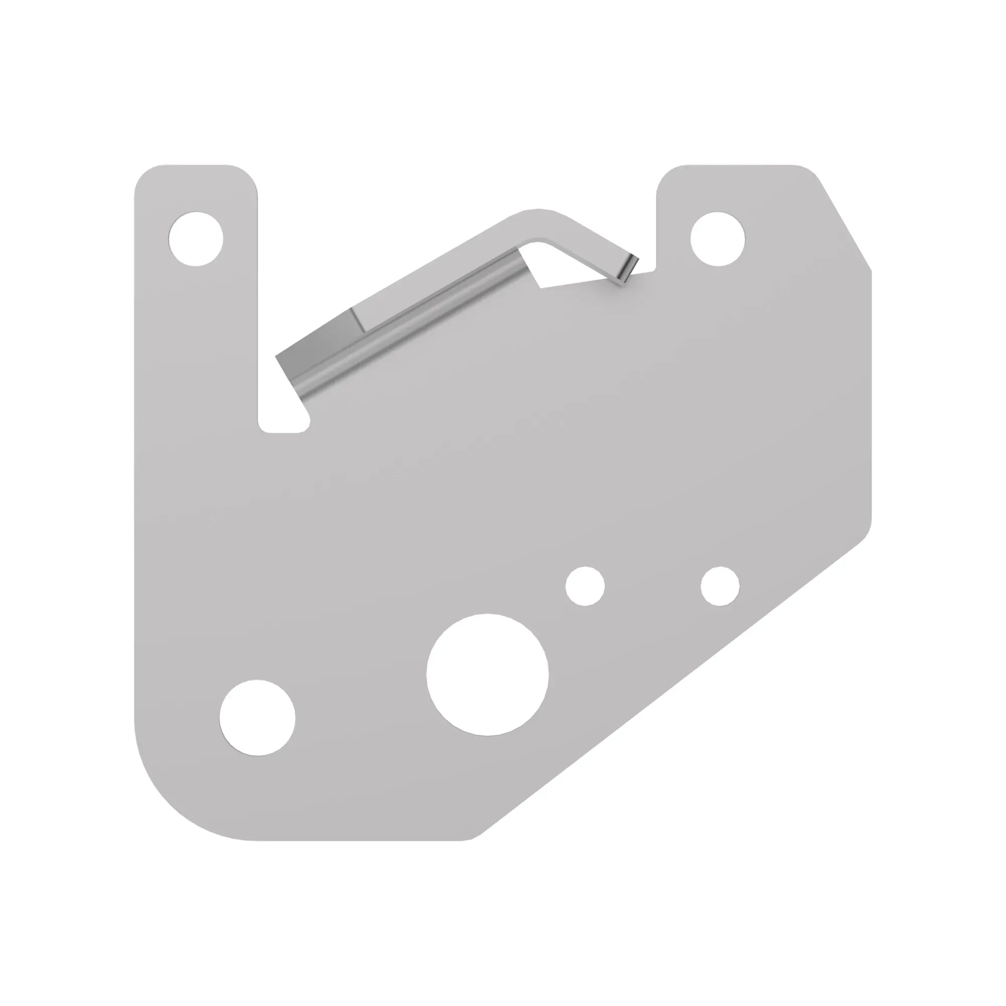 BRACKET, REAR UPSTOP