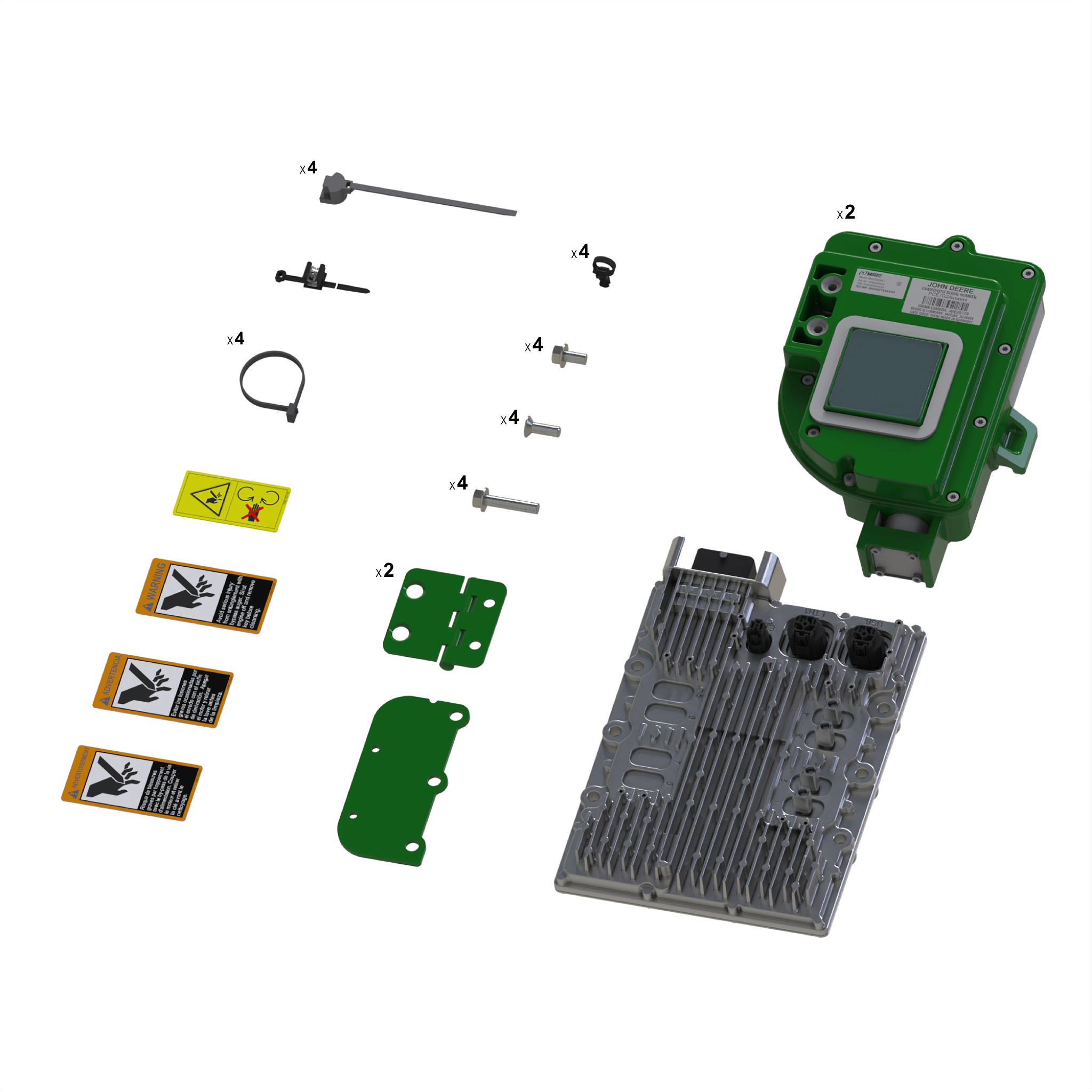 John Deere Grain Quality Camera Sensor Attachment - BXE11536