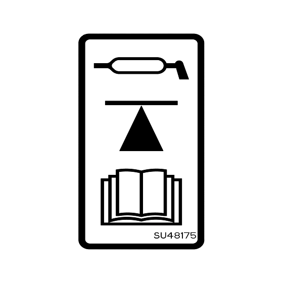 John Deere Jacking Point Label - SU48175