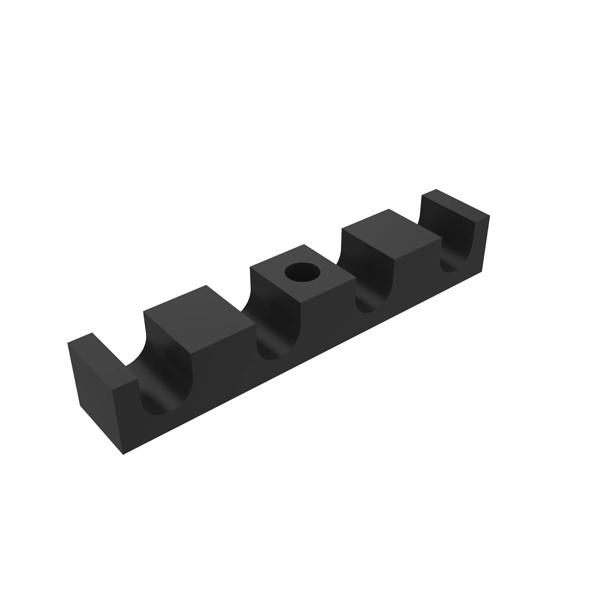 Clamp-Bottom Half 4 Hole