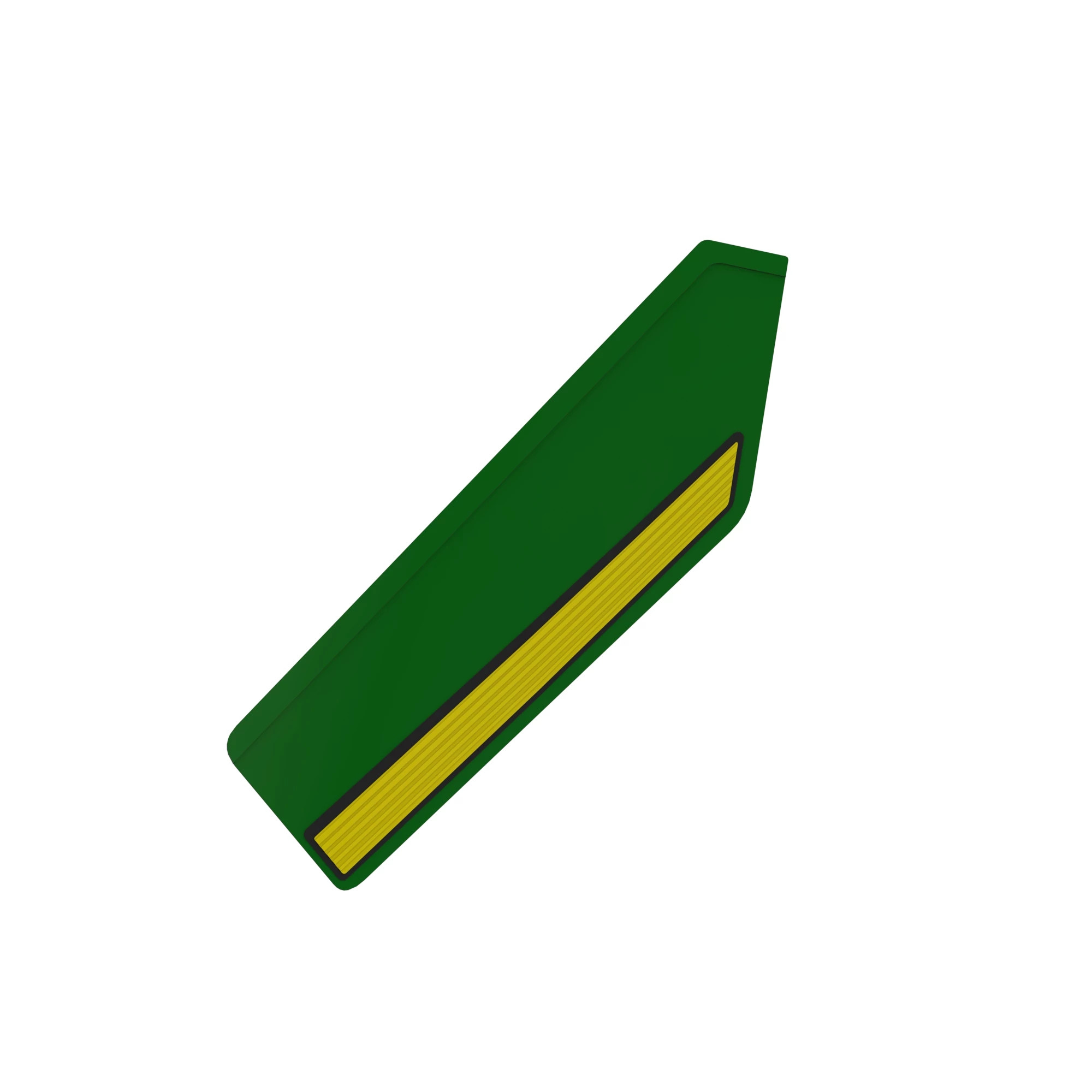 John Deere Left Side Half Door Label - UC21035