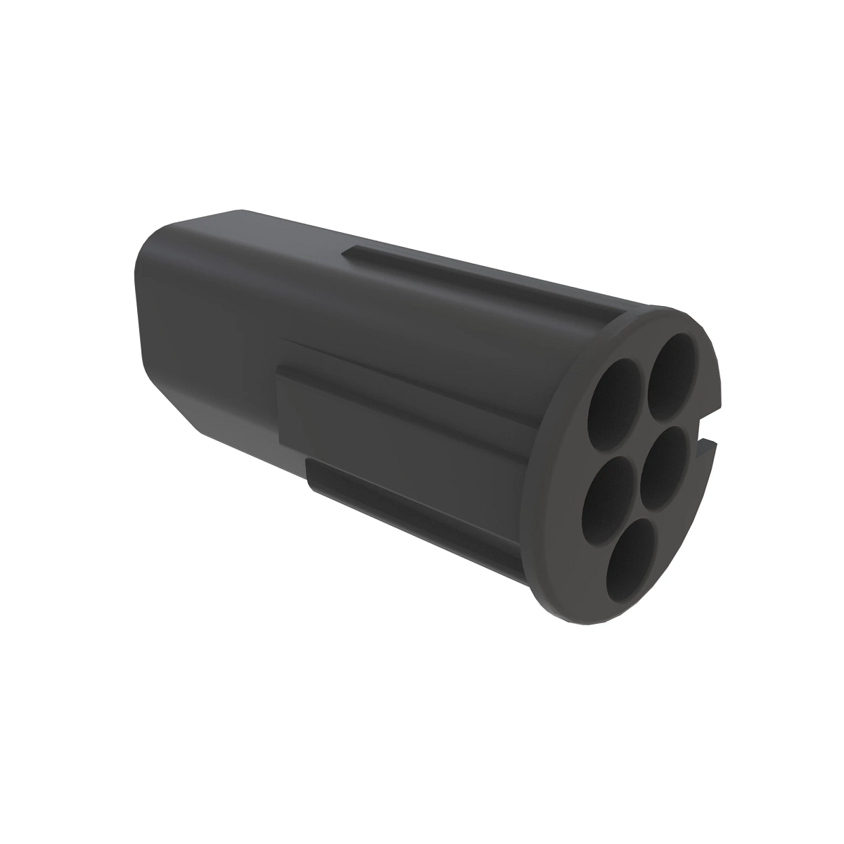 Conn Lear Mkrplus 5W Fs Blk Plstc