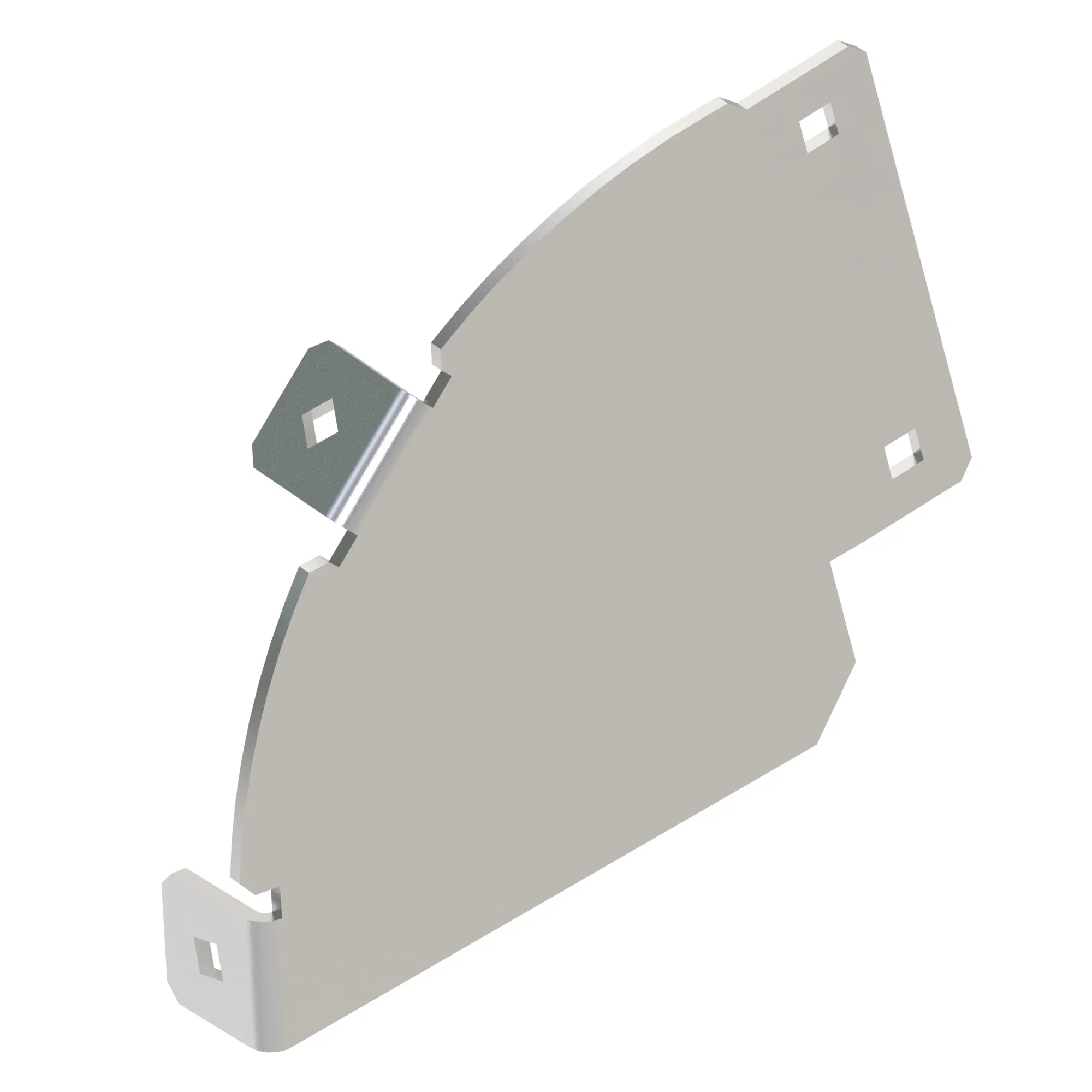 HOPPER DUST FLAP LEFT BRACE, PECO DFS MCS, Z9