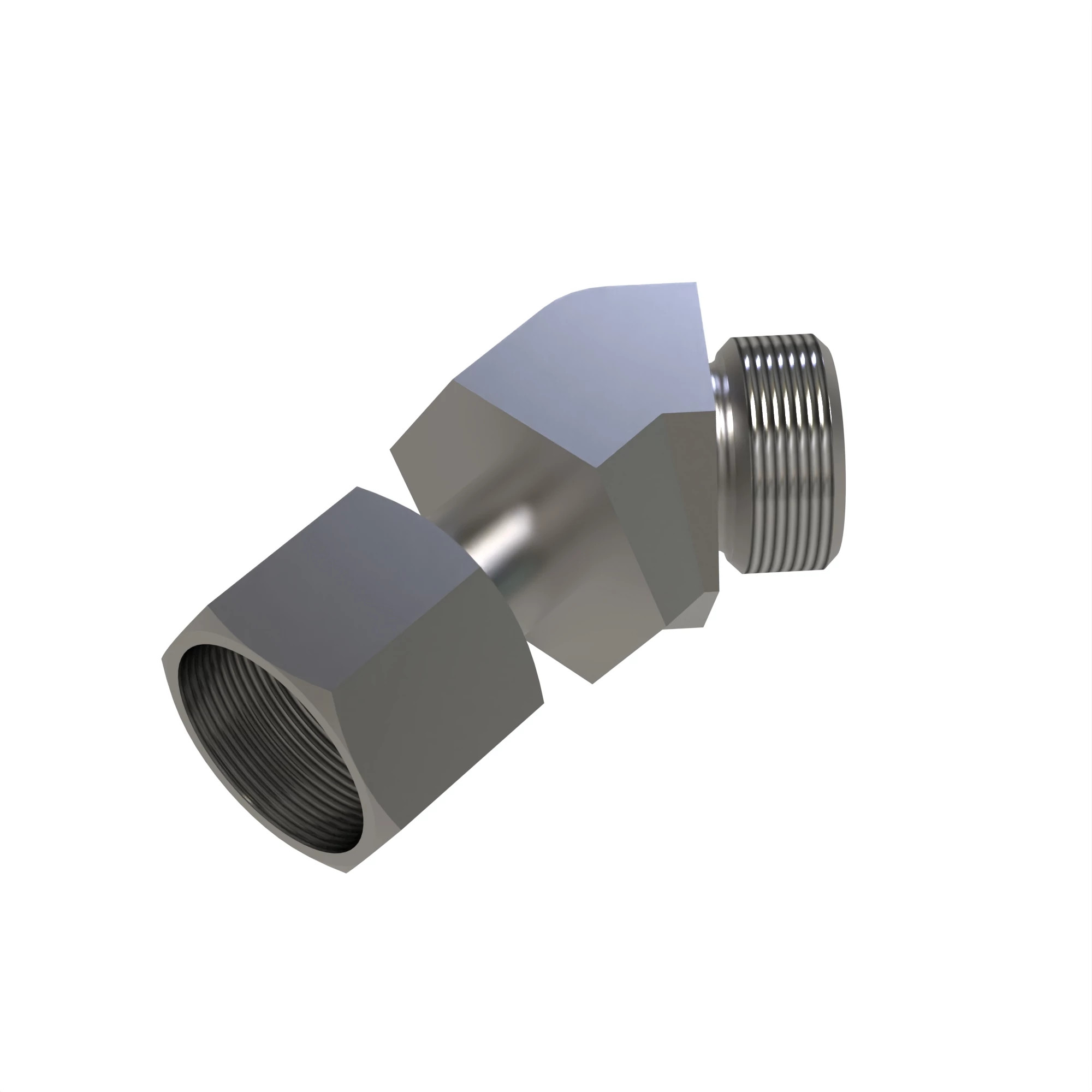 45 DEG SWIVEL ELBOW, ORFS SWE45