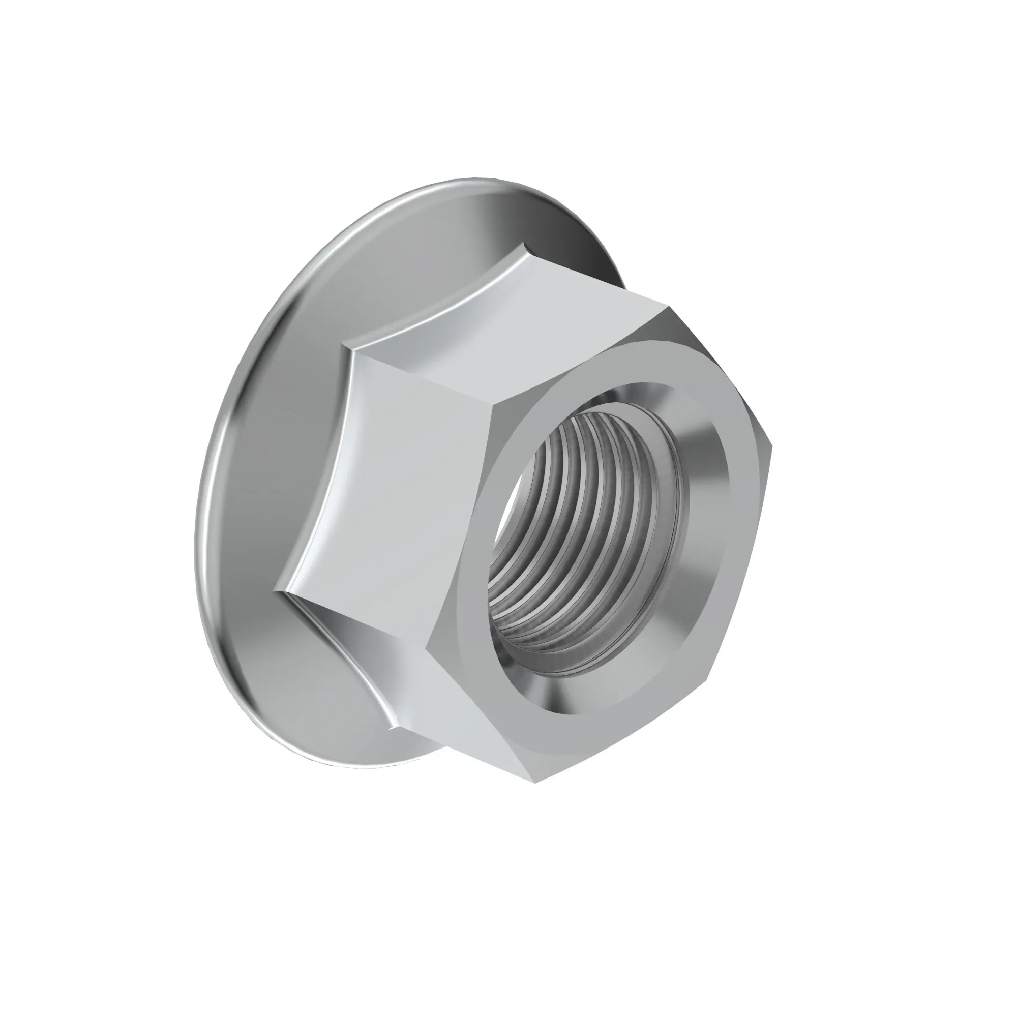 John Deere Hexagonal Flange Nut, M10 - 14M7785