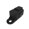 ACCY DEUTSCH DT DUST CAP BLK PLSTC