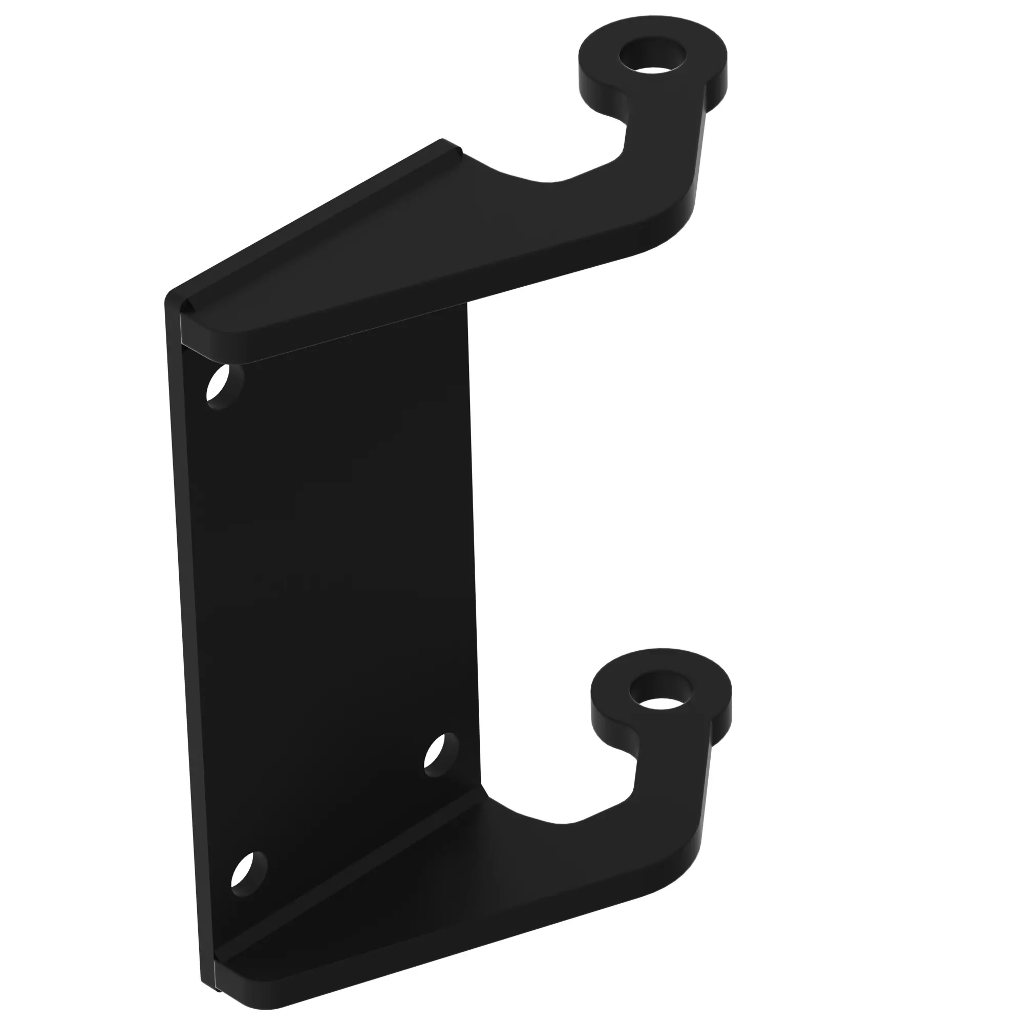 BRACKET, HOOD RETAINING