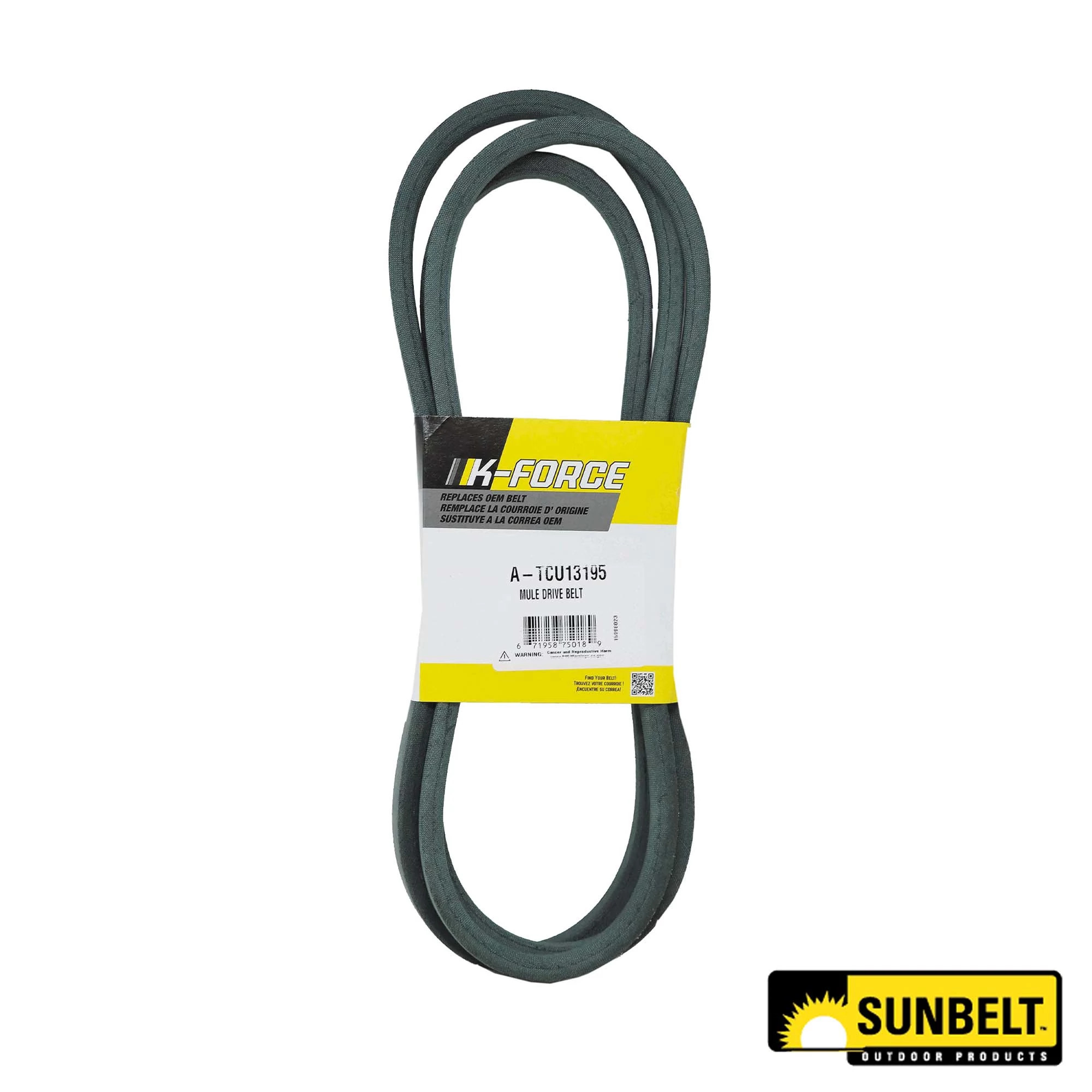 A&I Products HB Section Powertrain Mule Drive V-Belt, Effective Length 2972 mm (117 inch) - A-TCU13195