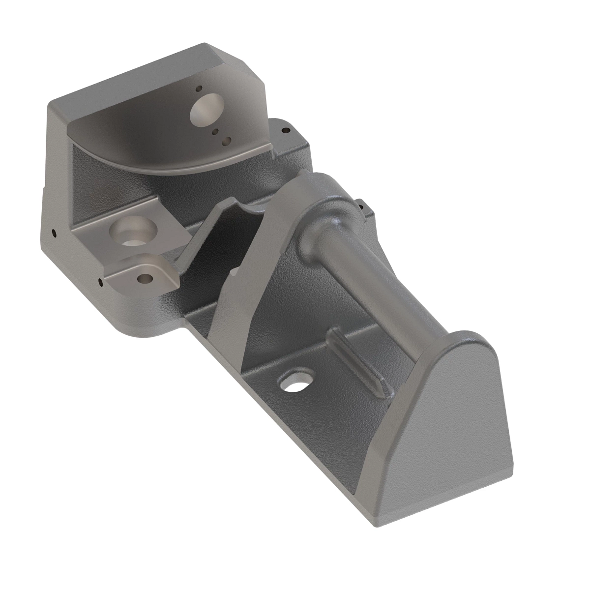 Footrest, Base Casting, Decel Pedal