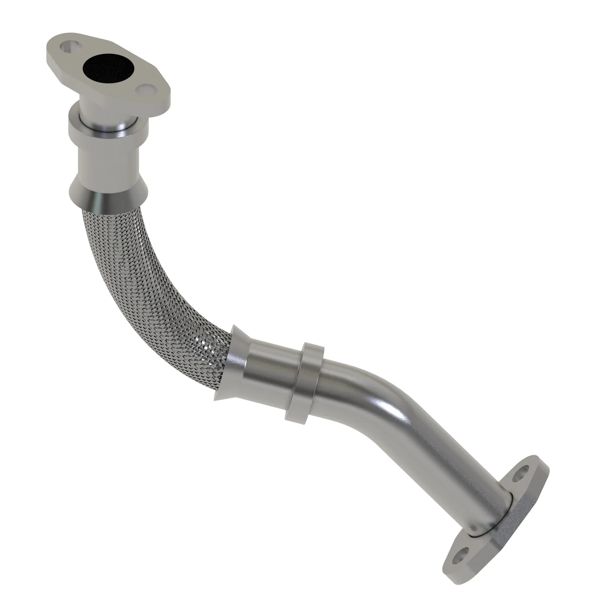 John Deere Low Pressure Turbocharger Drain Line - DZ122888