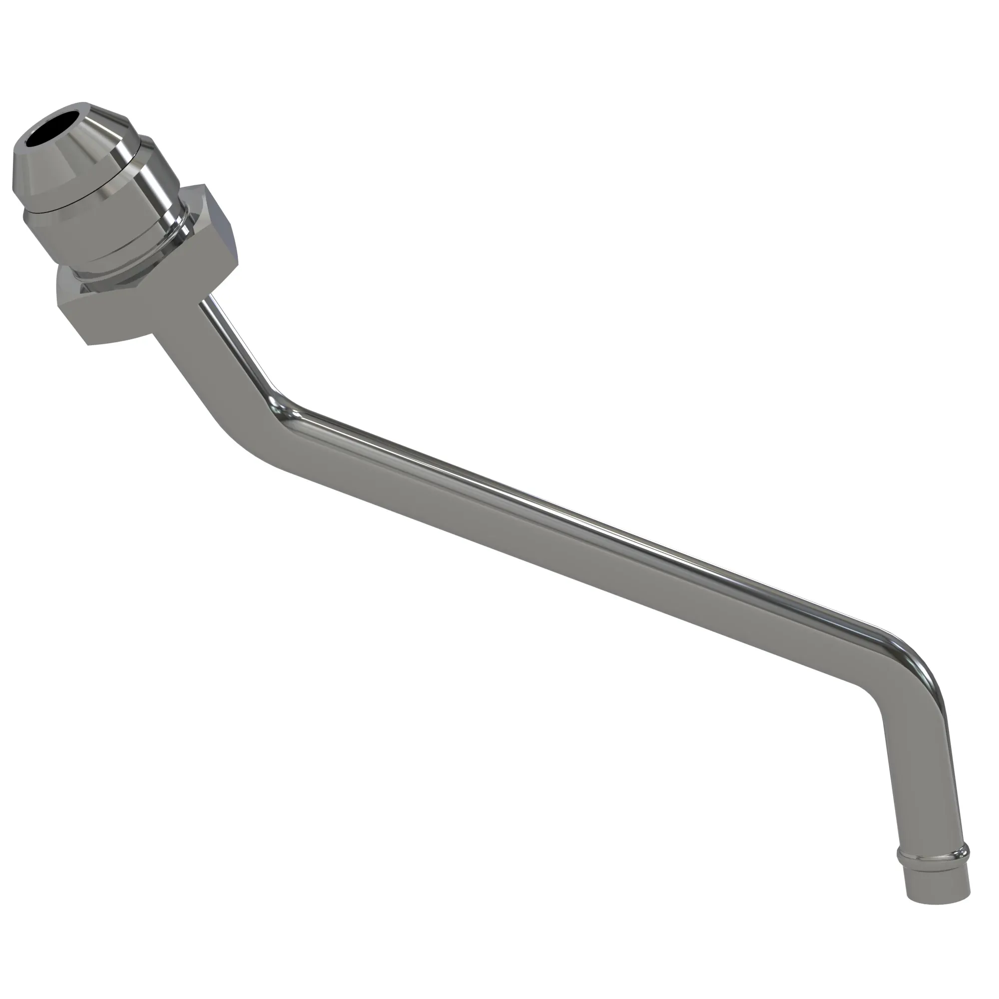 John Deere Low Pressure Delta Exhaust Pipe - AXE39766