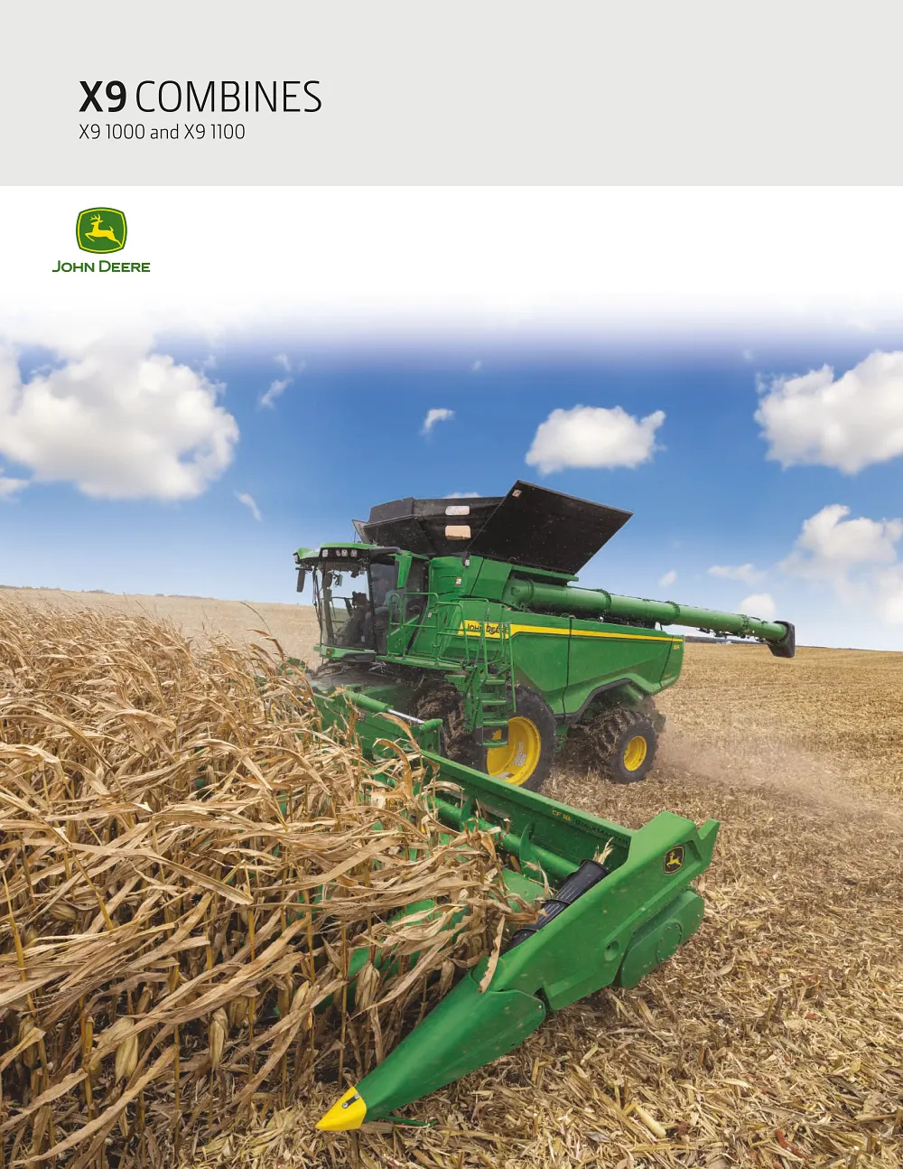 All S Series combine models Brochure cover