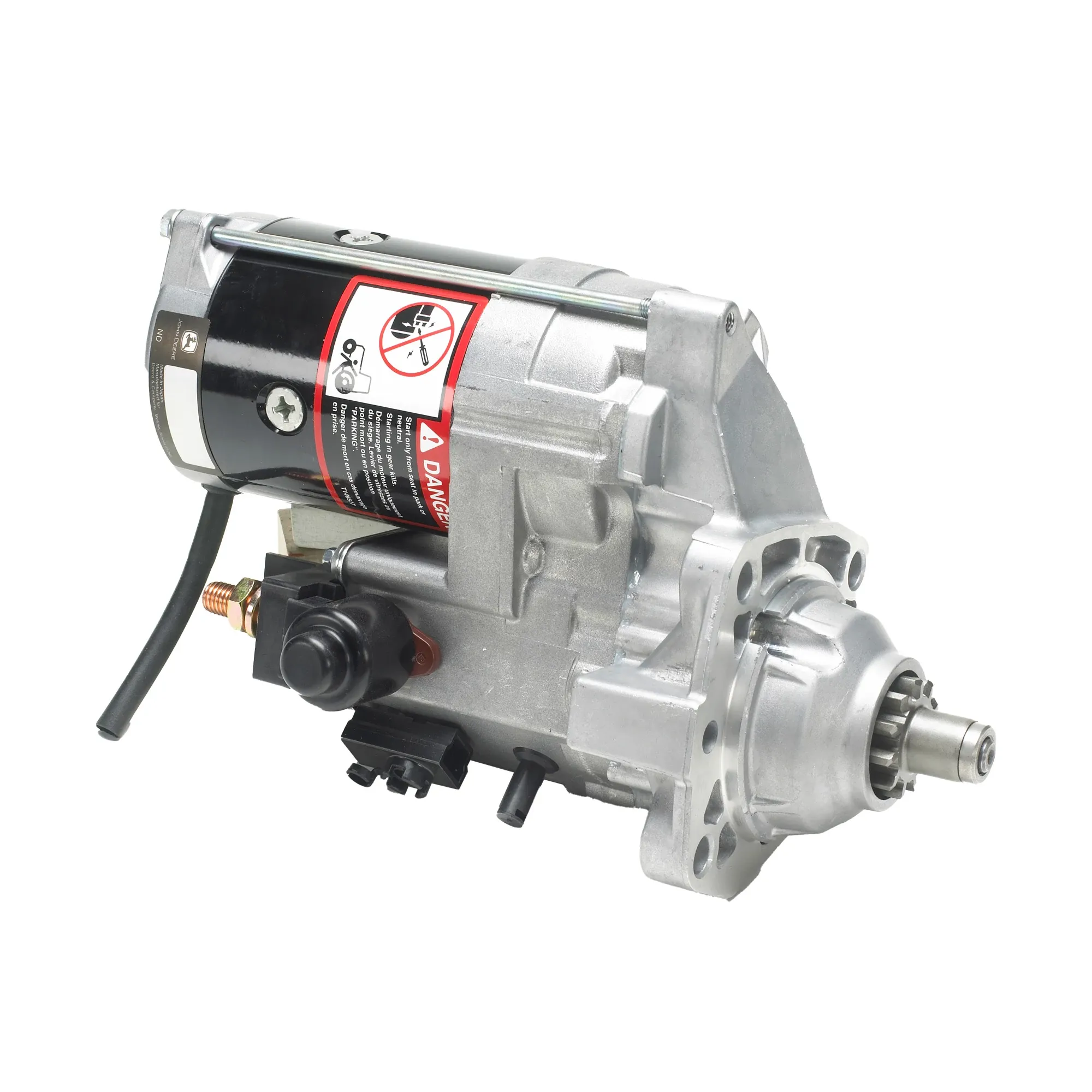 John Deere Electric Starter Motor Kit, 12V - RE251126